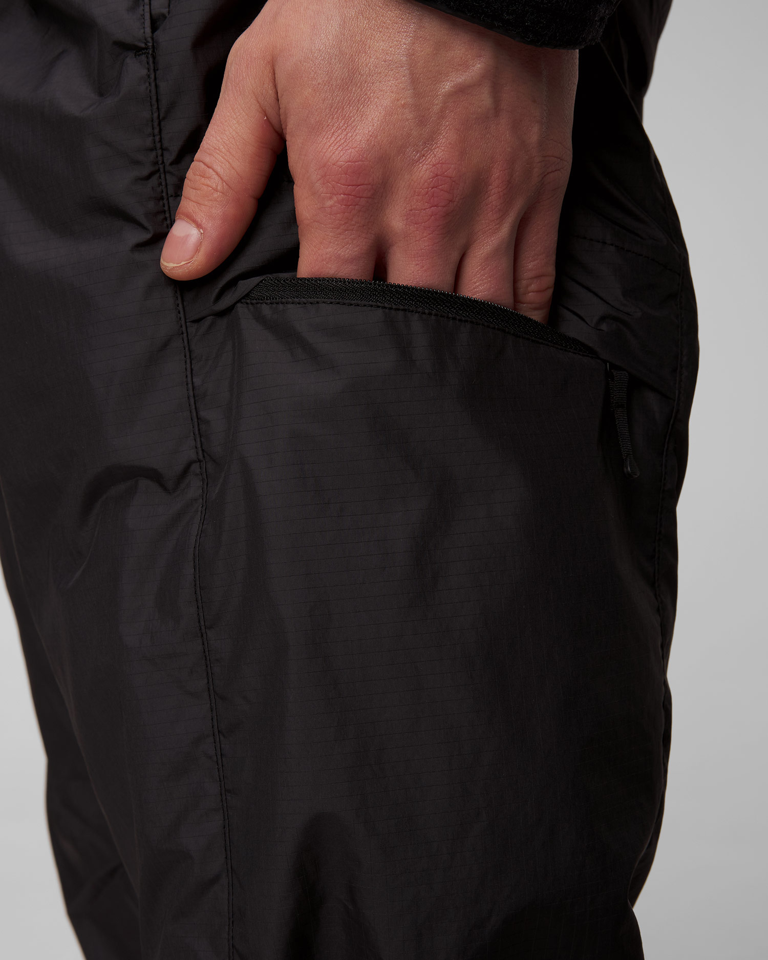 Pantalon noir pour hommes Goldwin Rip-stop Light Hike Pants
