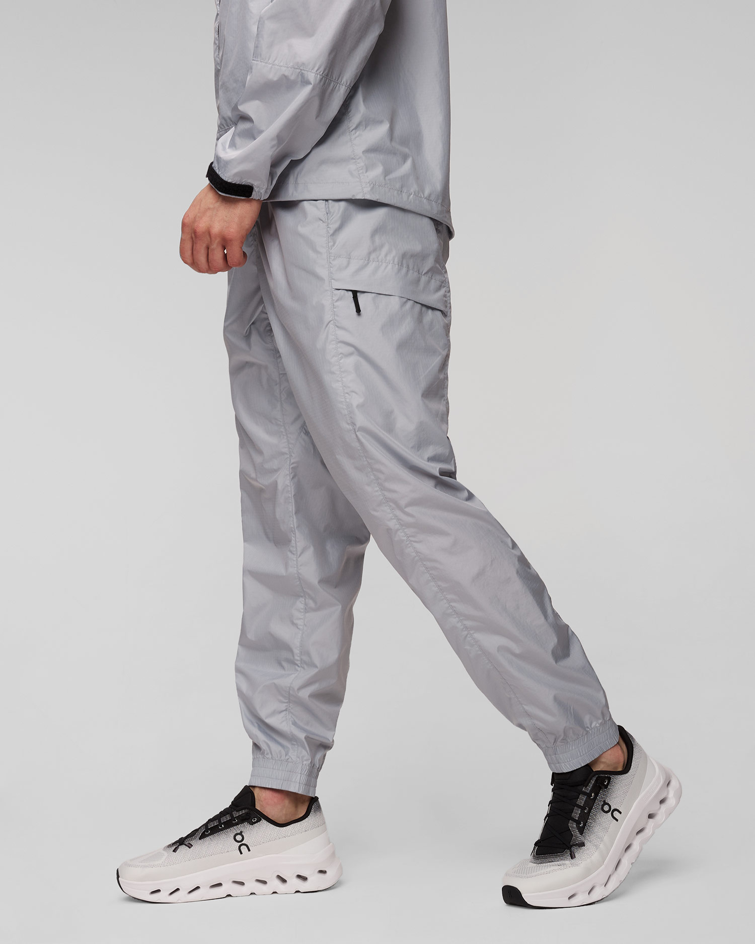 Pantalon gris pour hommes Goldwin Rip-stop Light Hike Pants