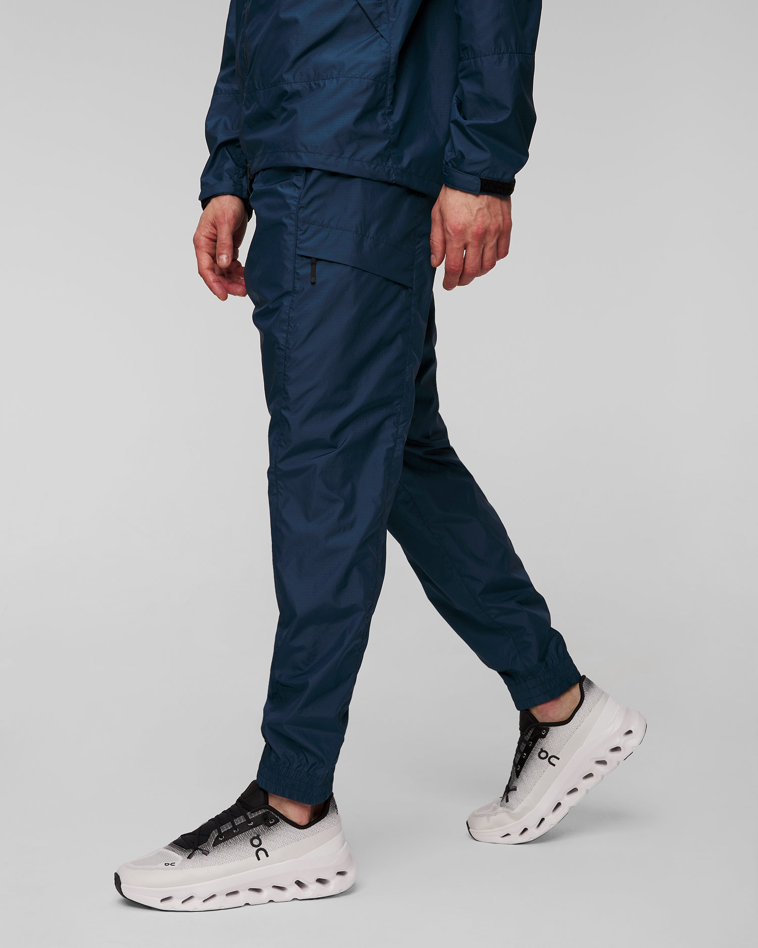 Pantalon bleu marine pour hommes Goldwin Rip-stop Light Hike Pants