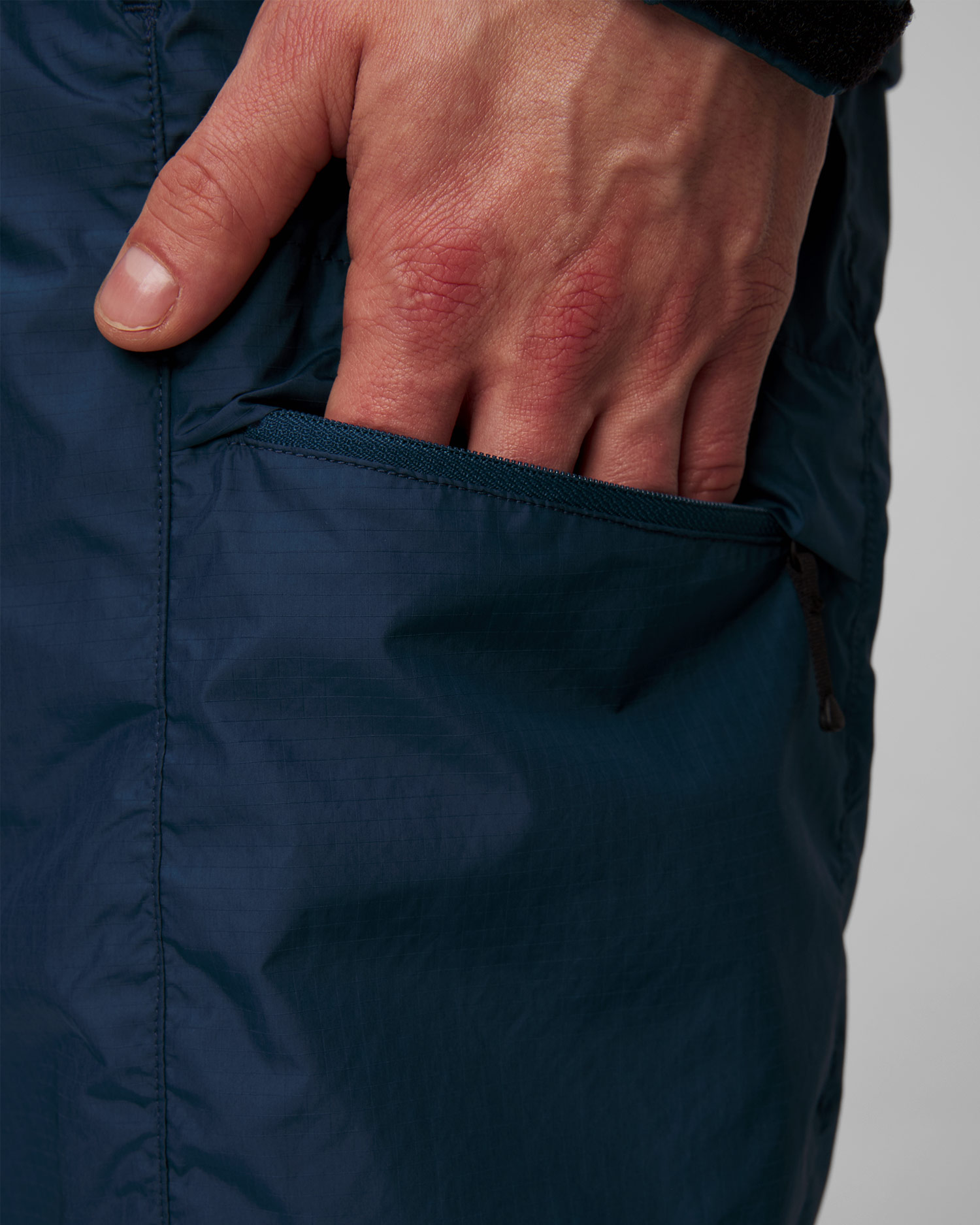 Pantalon bleu marine pour hommes Goldwin Rip-stop Light Hike Pants
