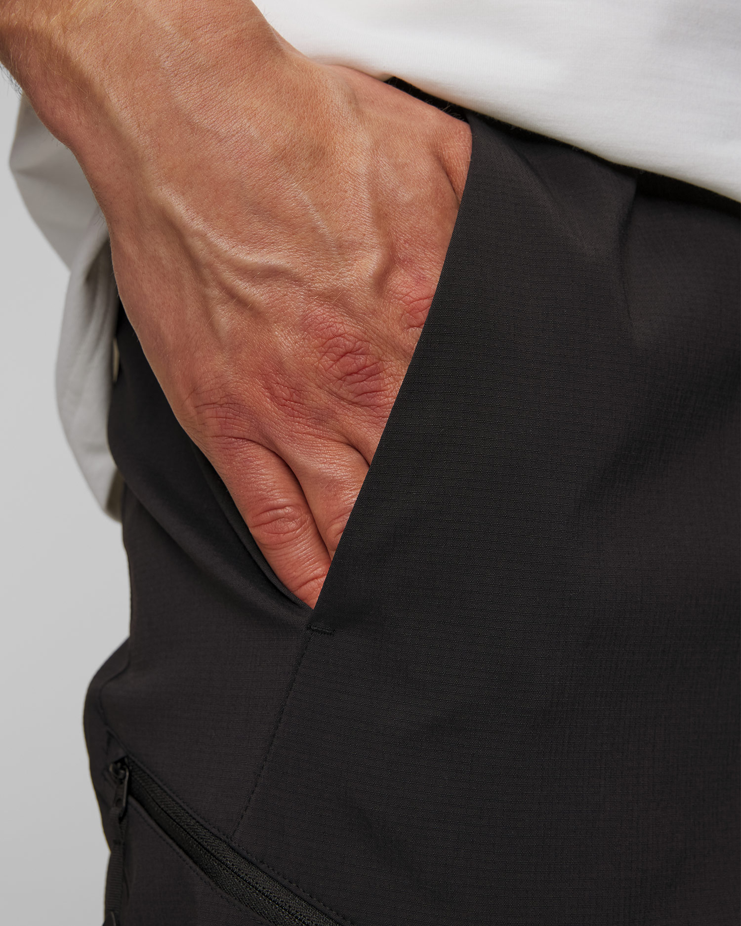 Pantalon noir pour hommes Goldwin Cordura Stretch Ventilating Pants