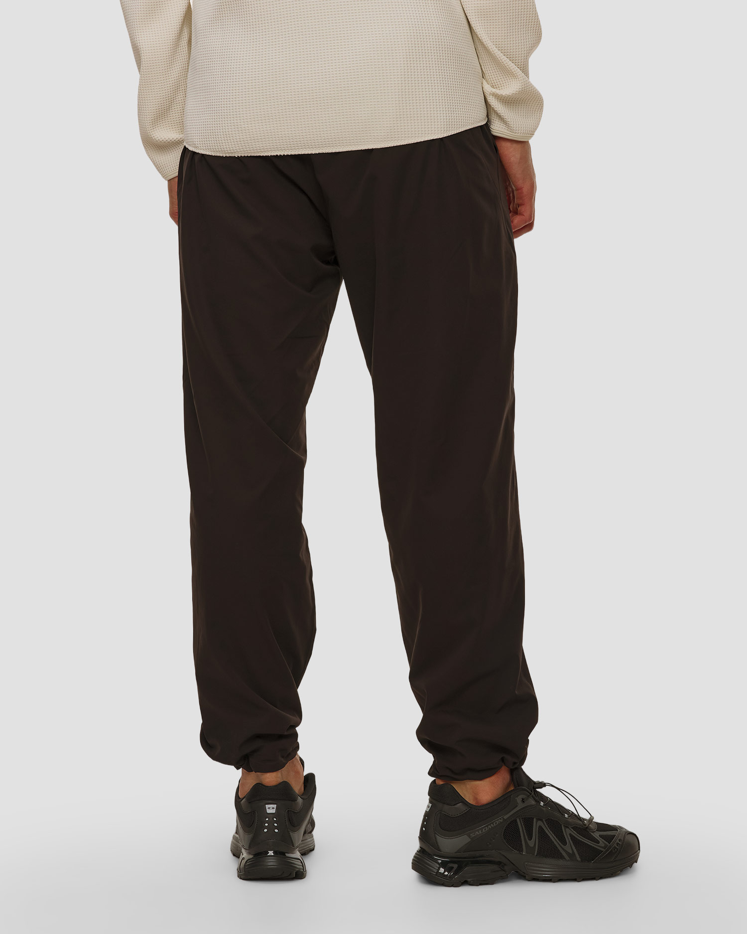 Pantaloni pentru bărbați Goldwin All Direction Warm Narrow Hike Pants negri