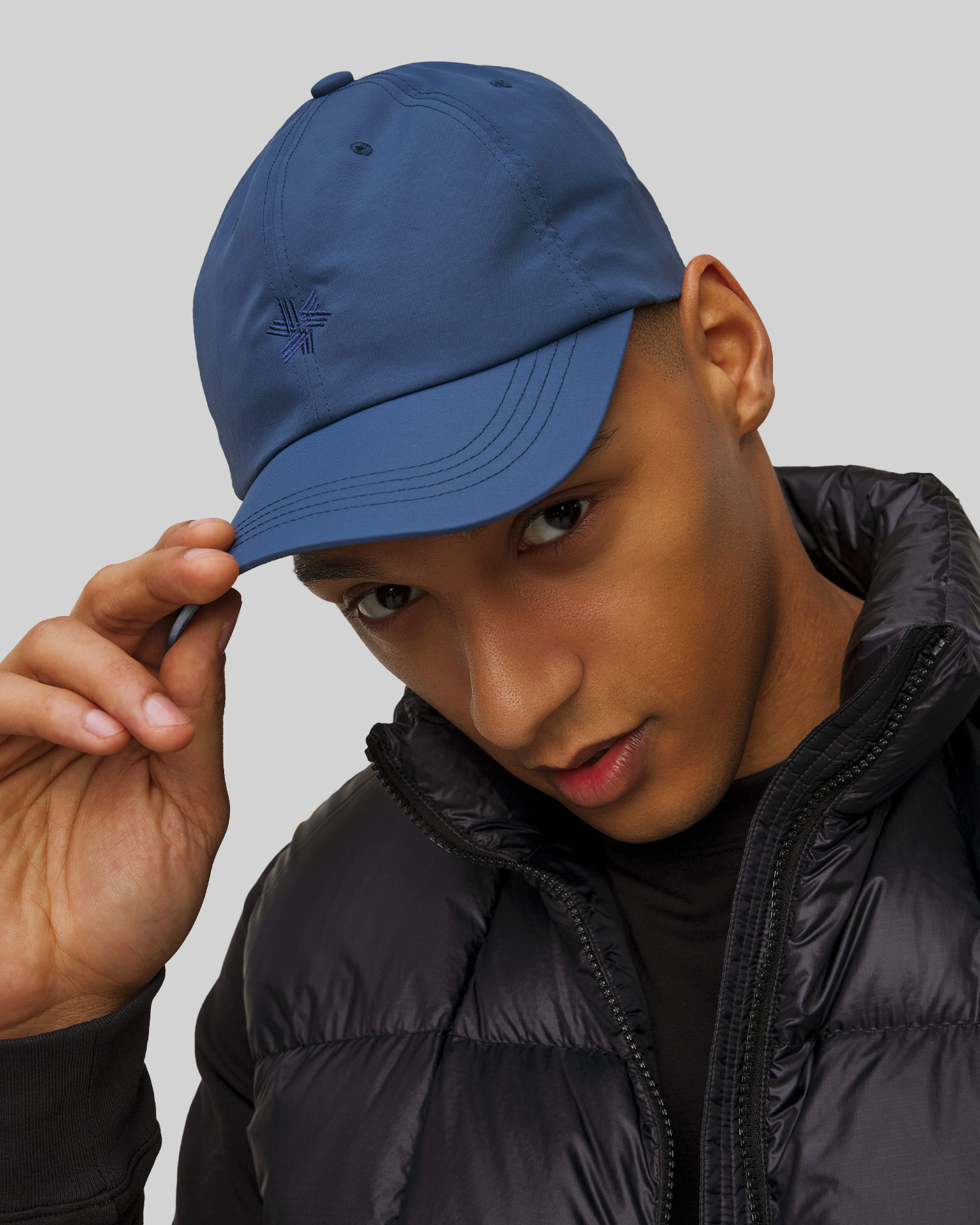 Casquette bleu marine Goldwin GORE-TEX 3L Cap