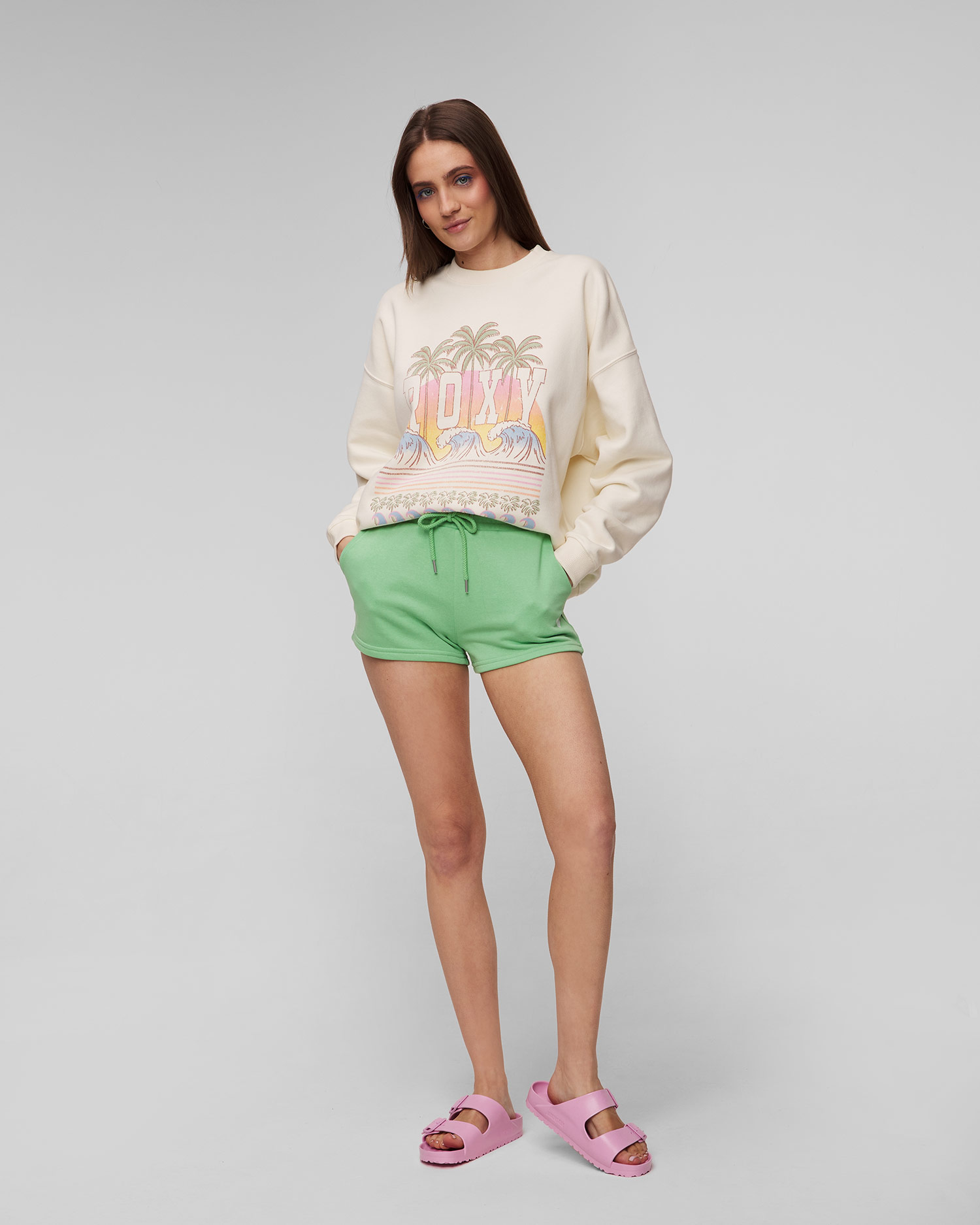 Szorty dresowe Roxy Surf Stoked