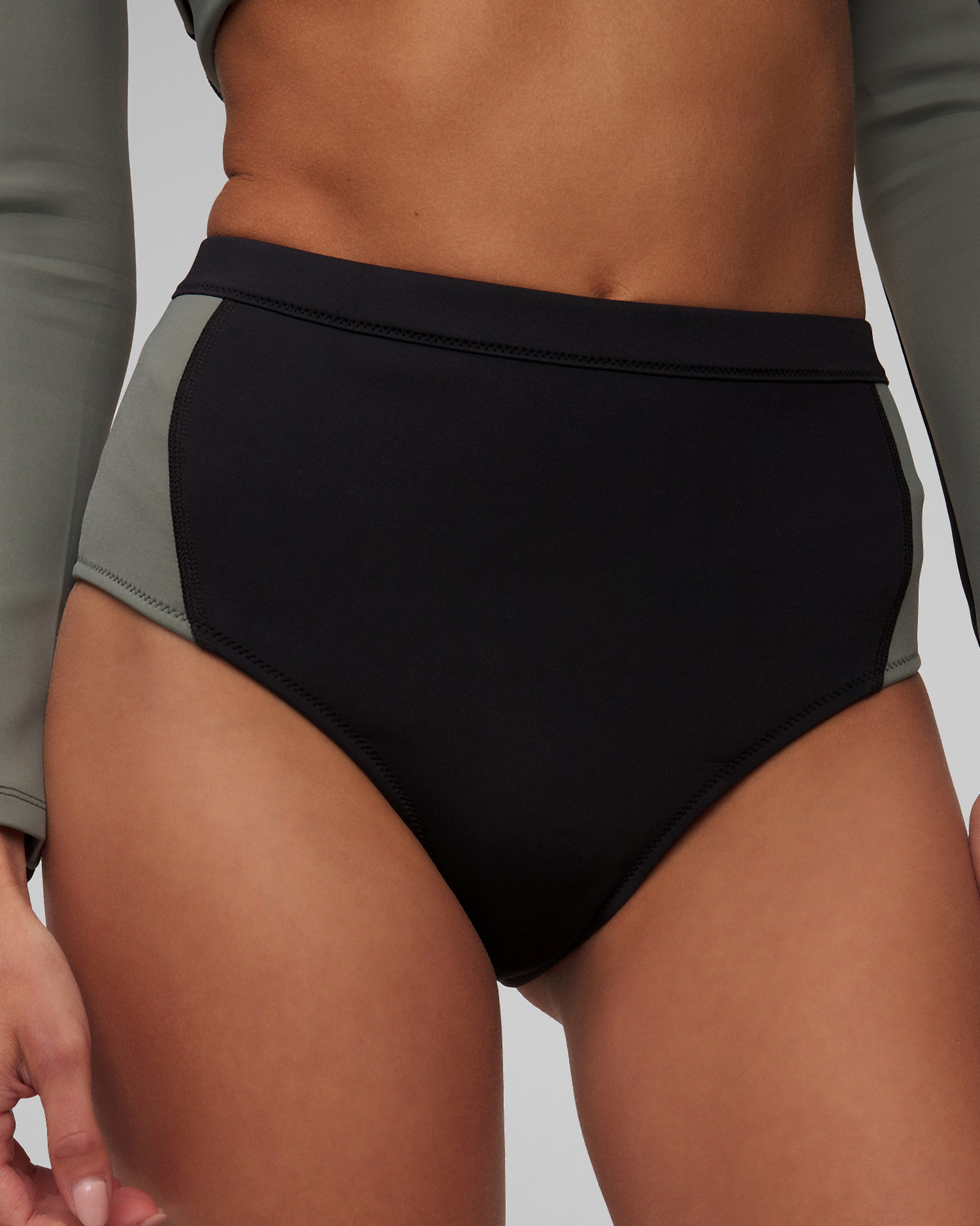 Slip de baie cu talie înaltă Roxy Pro Wave