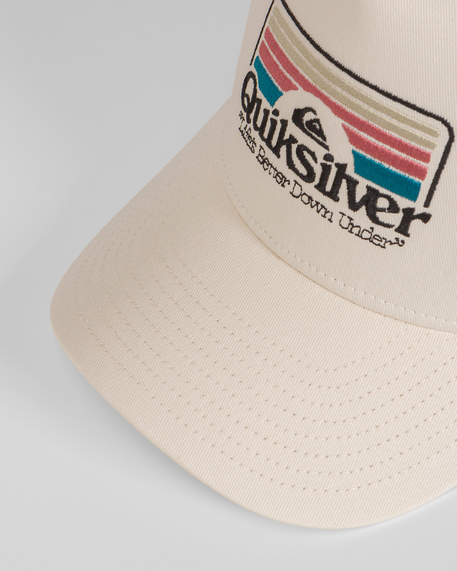 Șapcă bej pentru bărbați Quiksilver Step Inside Cap Sprt