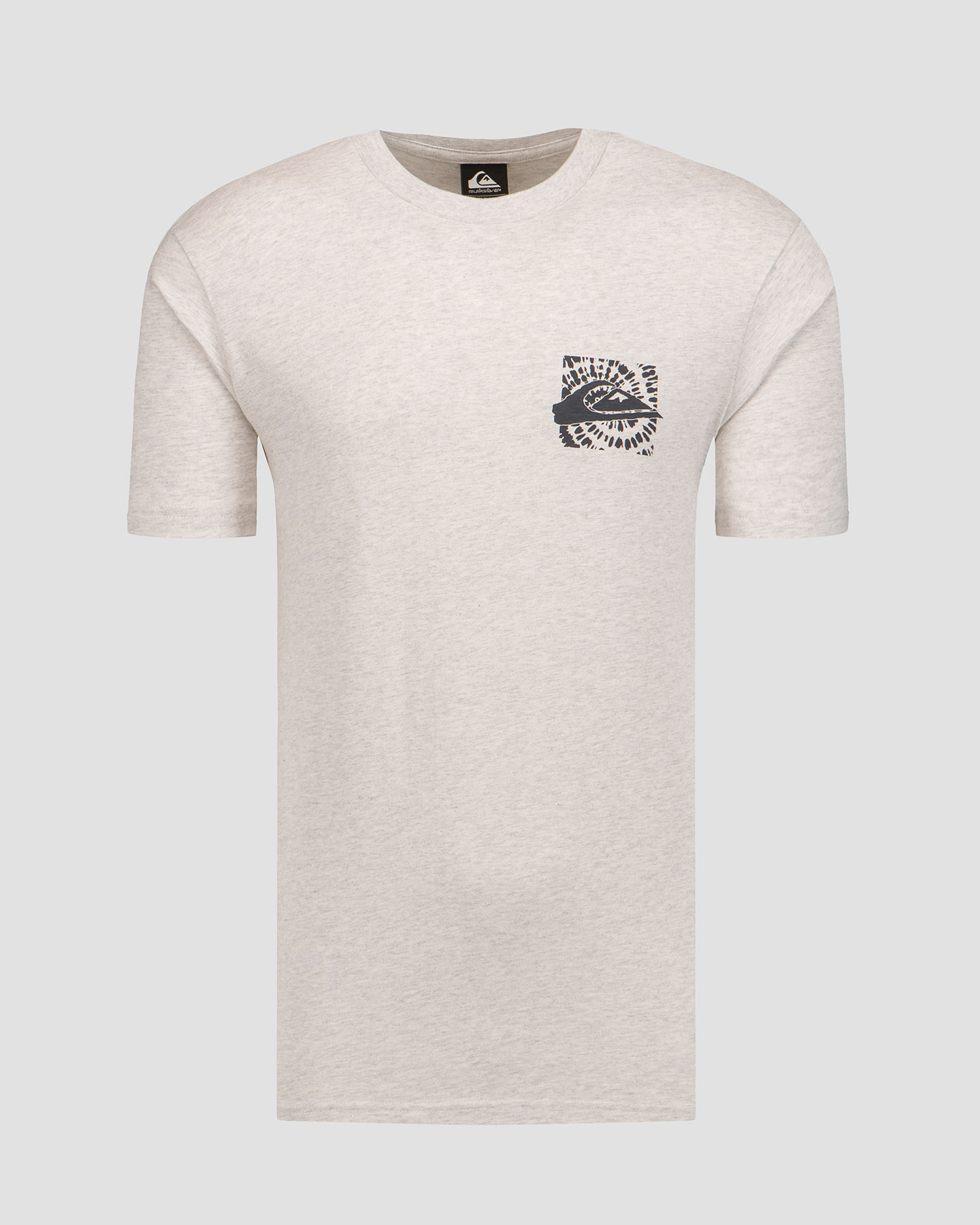 Pánske biele tričko Quiksilver Hurricane alebo Hippie Moe