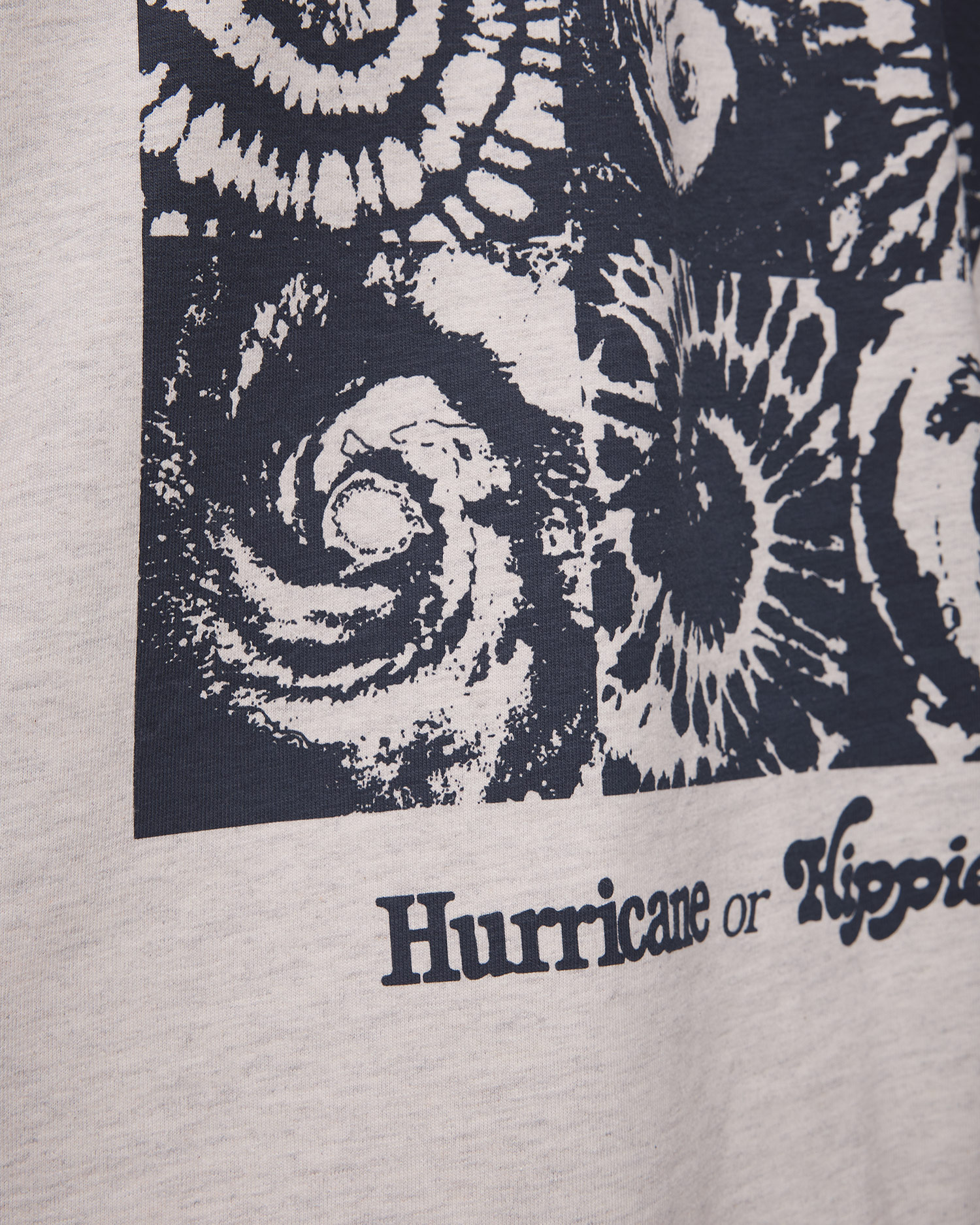 Pánske biele tričko Quiksilver Hurricane alebo Hippie Moe