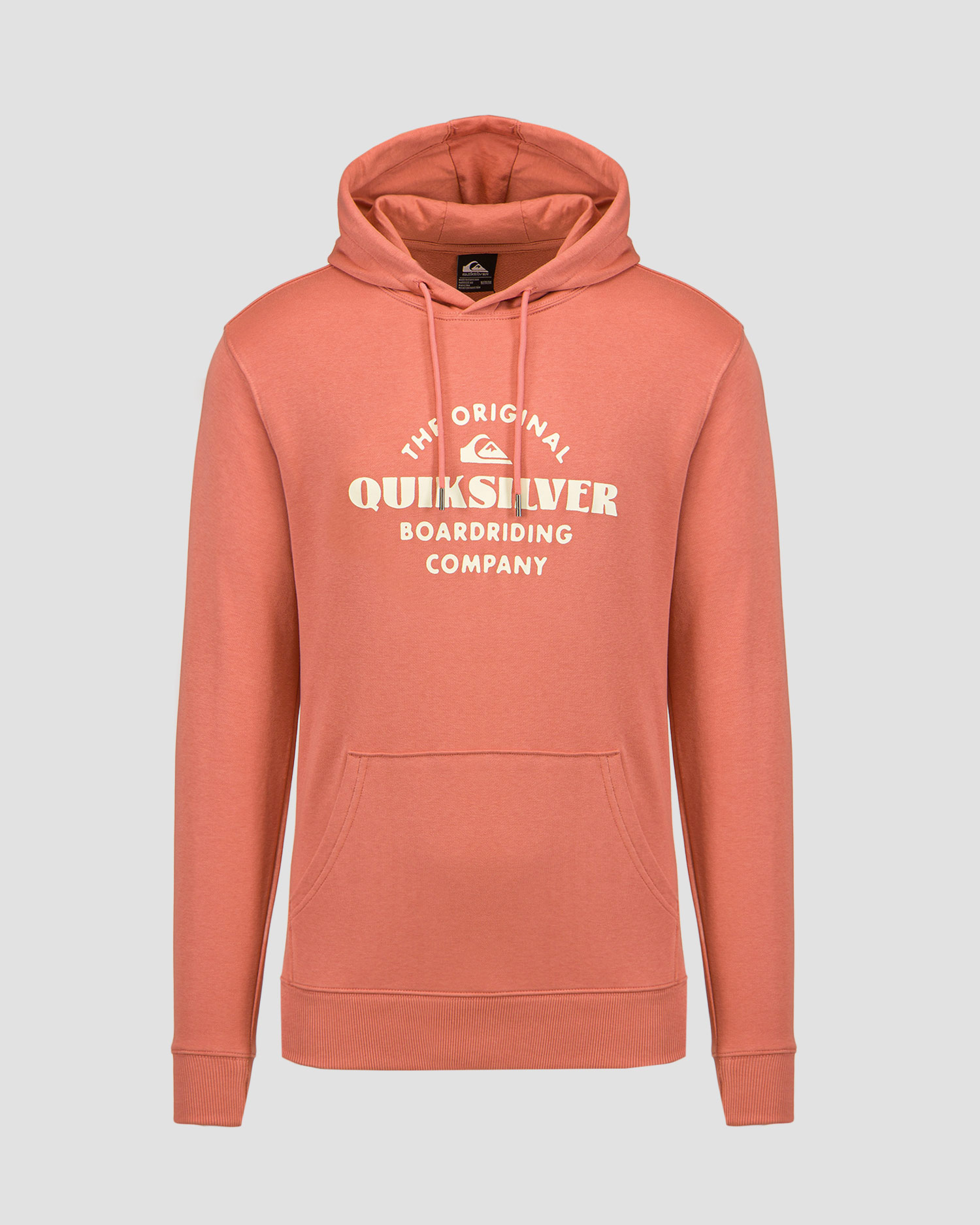 Pánska oranžová mikina Quiksilver Tradesmith Hoodie