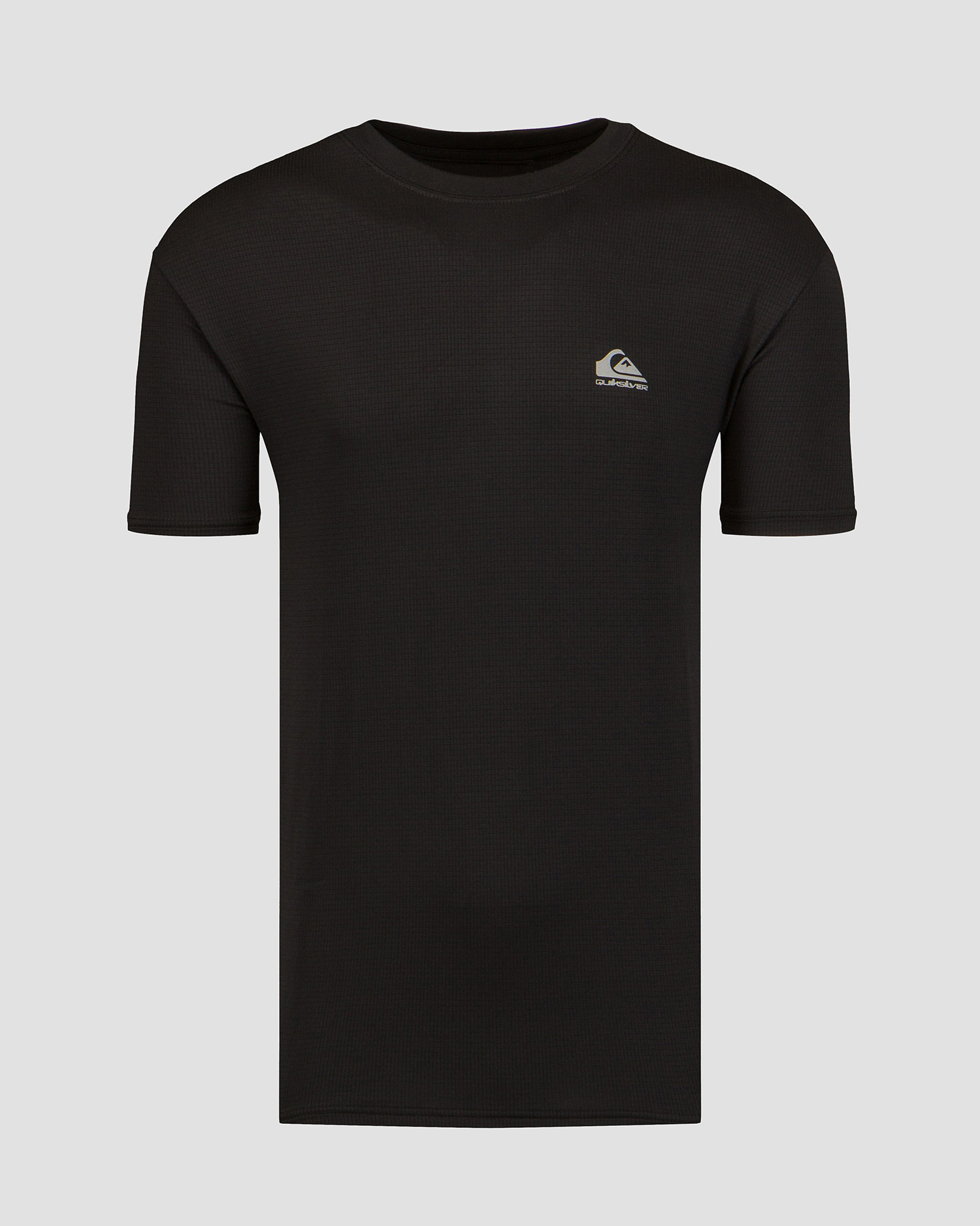Czarny T-shirt męski Quiksilver Lap Time SS Tee