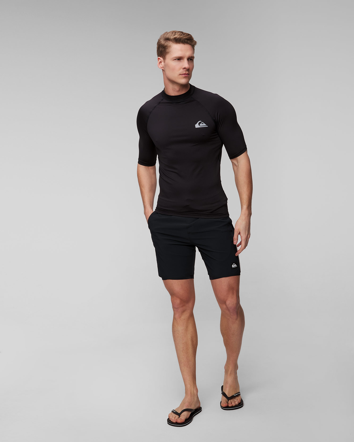 Pantaloni scurți pentru bărbați Quiksilver Negru Omni Training Short 17