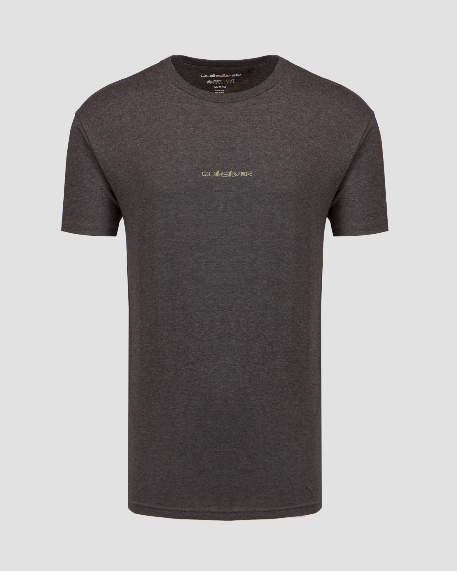 Pánske sivé tričko Quiksilver Peace Phase SS Tee