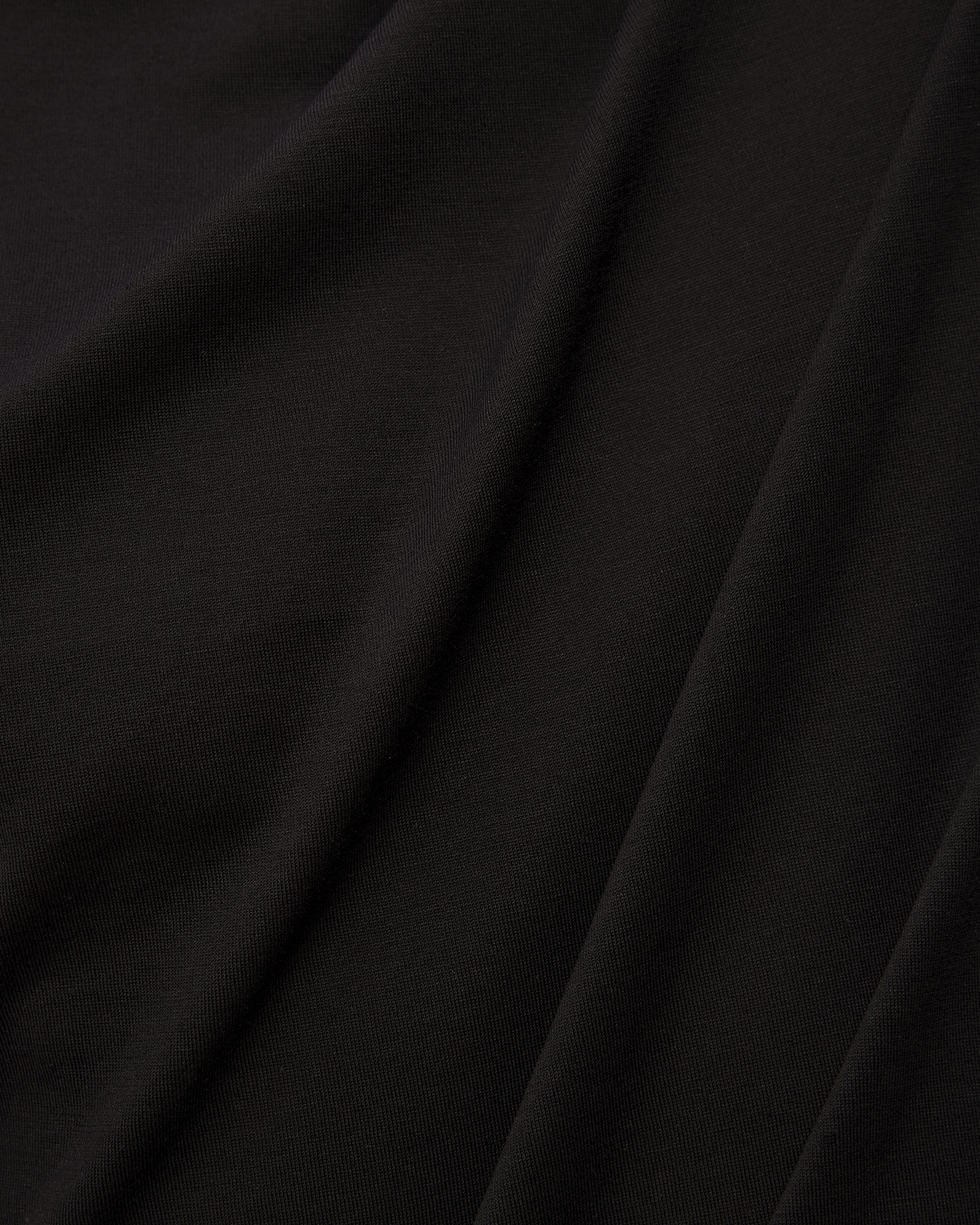 T-shirt noir pour hommes Sunspel 