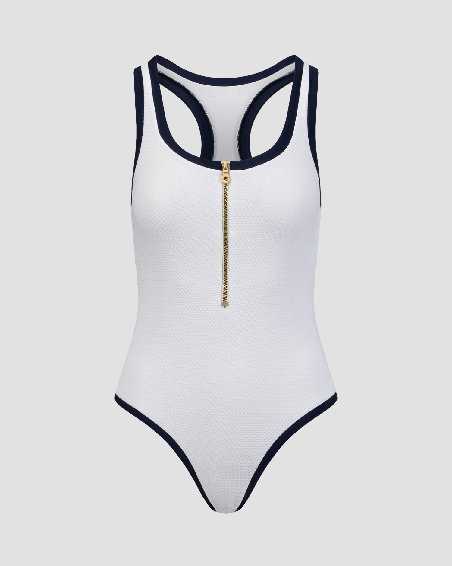 Women’s white swimsuit Bondi Beach