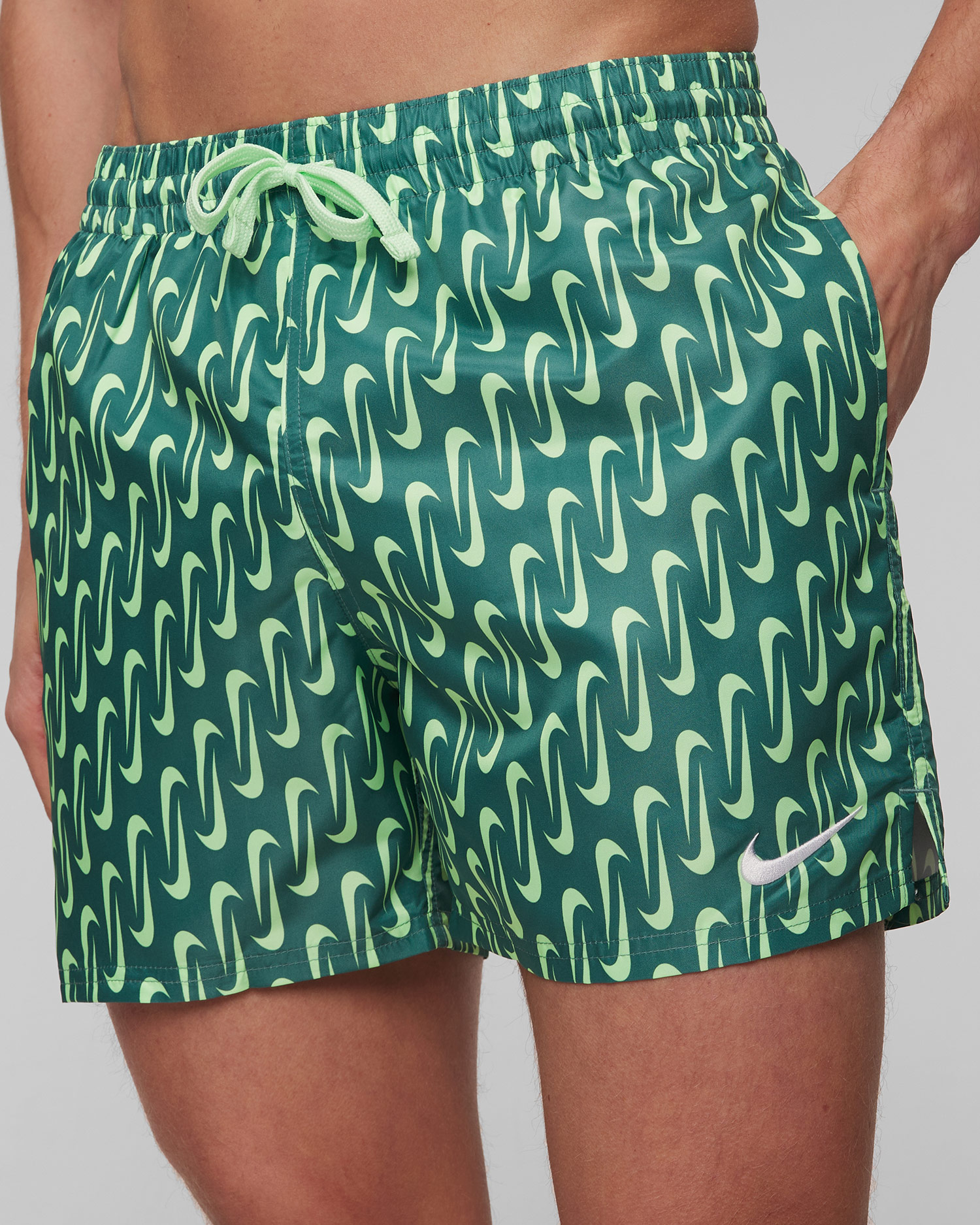 Pánske plavecké šortky Nike Nike Swoosh Link 5"