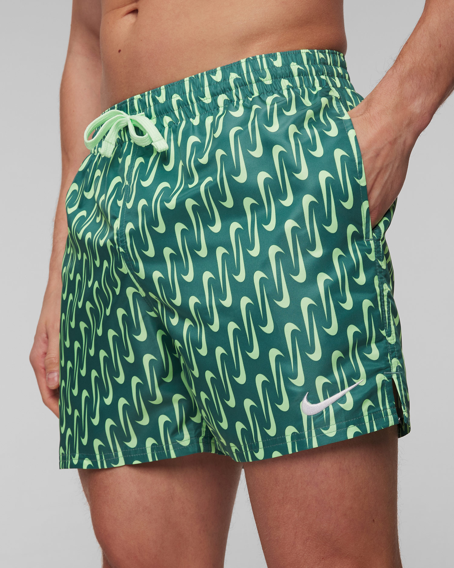 Pánske plavecké šortky Nike Nike Swoosh Link 5"