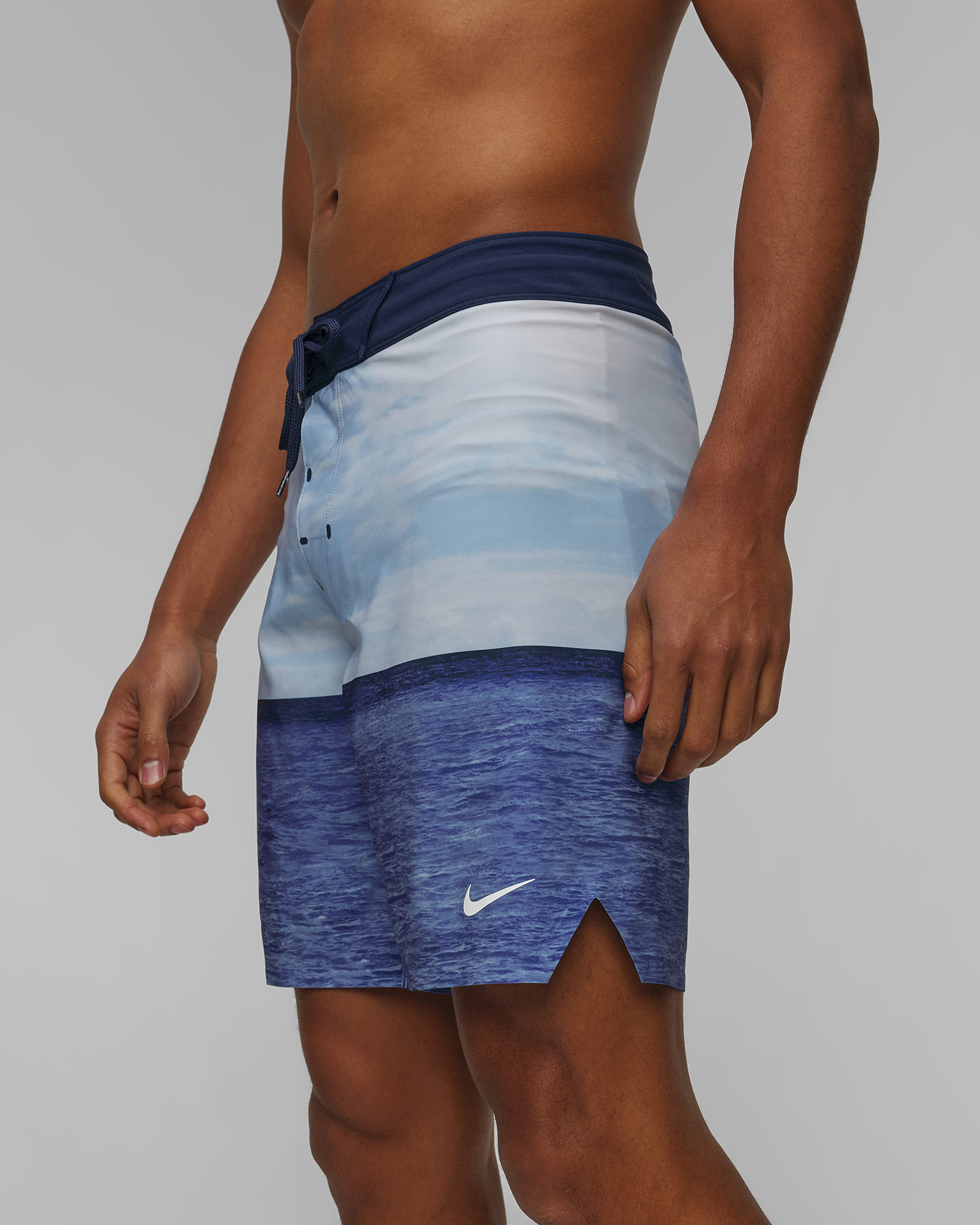 Nike Swim Best Icon Nike Fadeaway Sail Boat 9" Boardshort Badeshorts für Herren in Blau