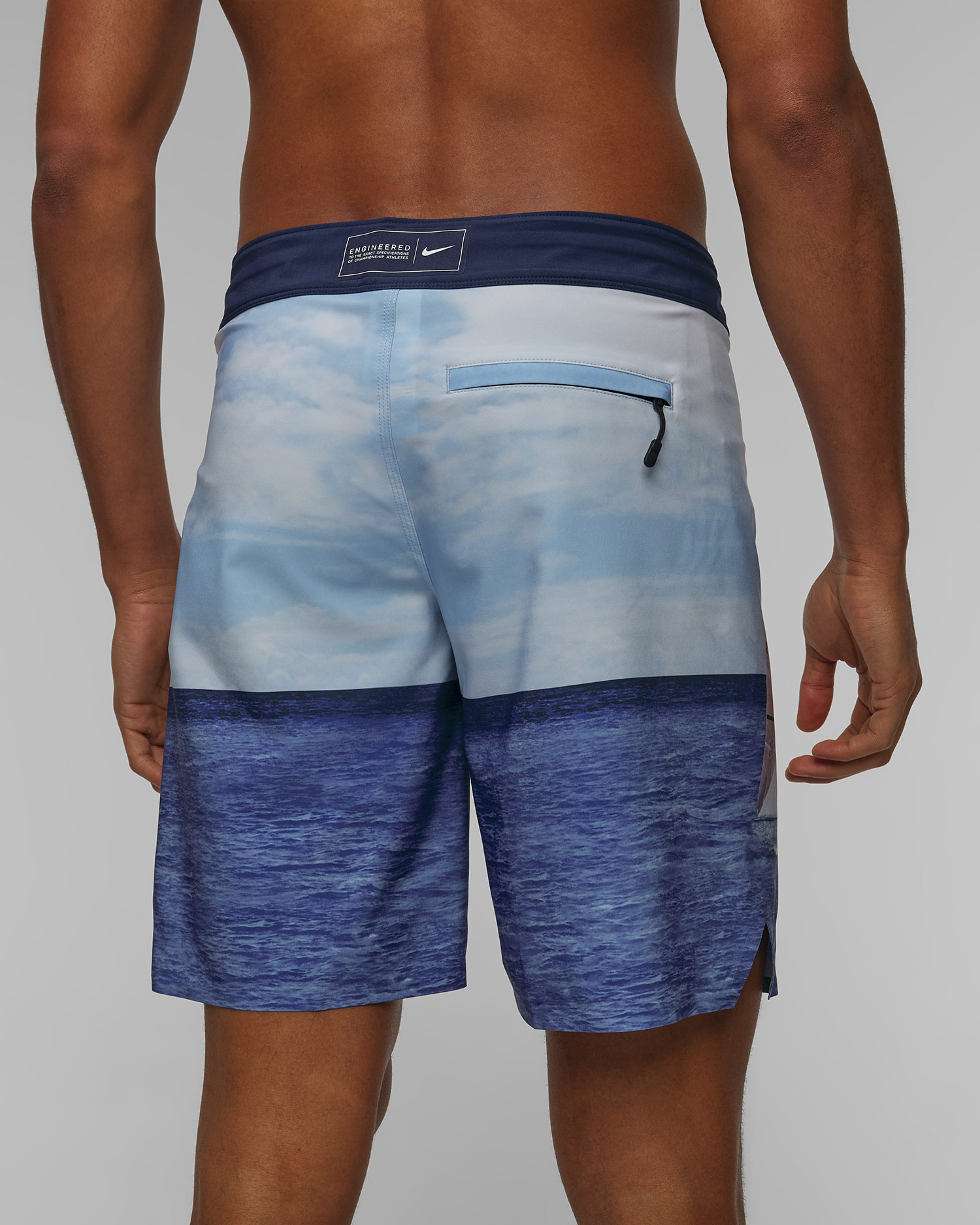Nike Swim Best Icon Nike Fadeaway Sail Boat 9" Boardshort Badeshorts für Herren in Blau