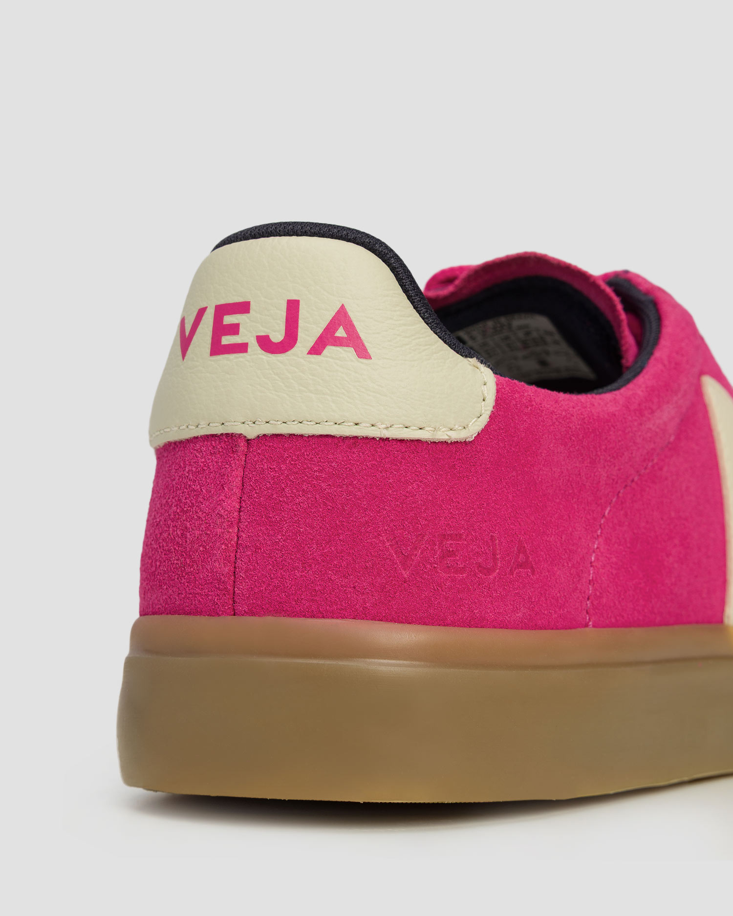 Dámské boty Veja Campo Bold Suede v Růžové Barvě