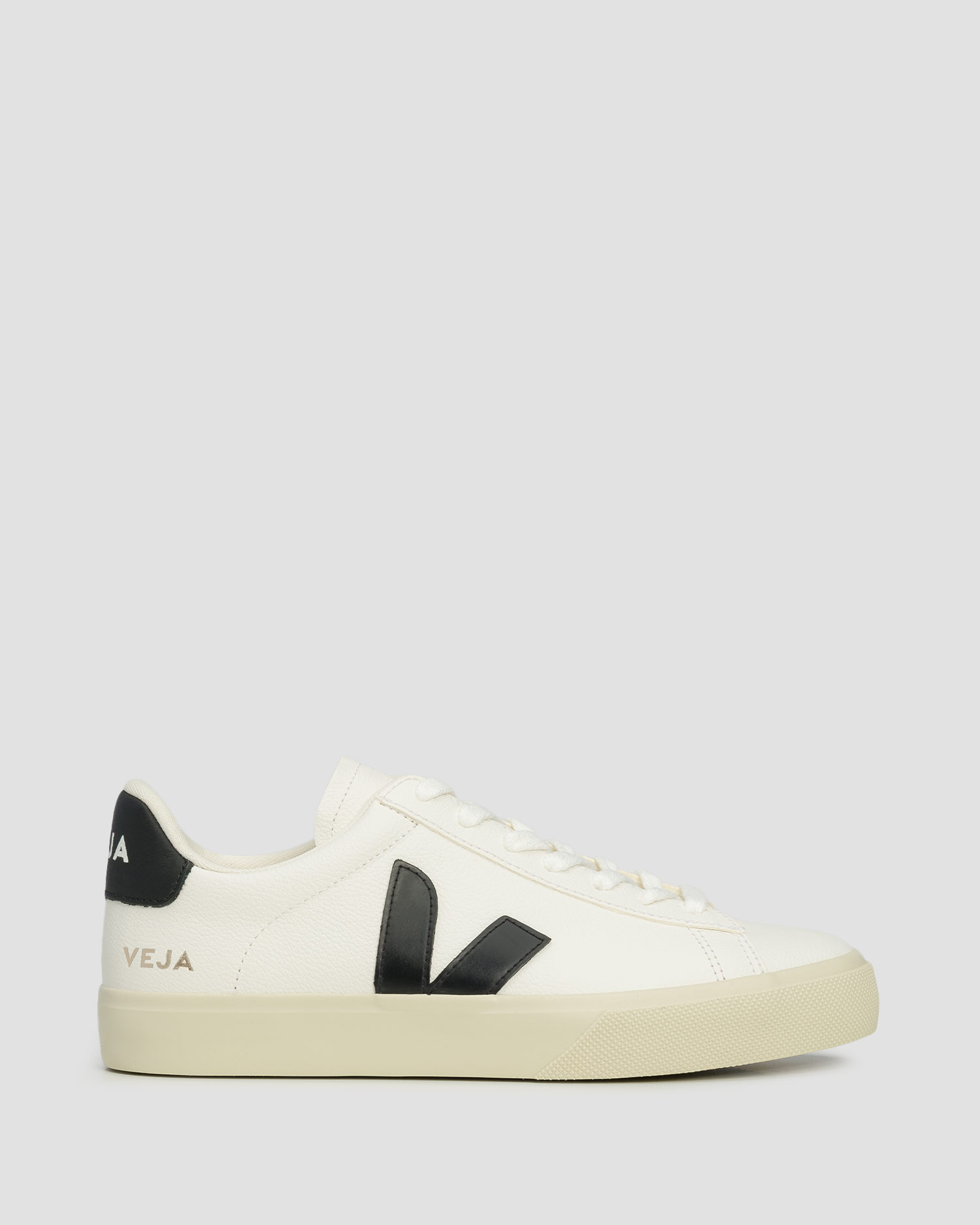 Women's leather sneakers Veja Campo white