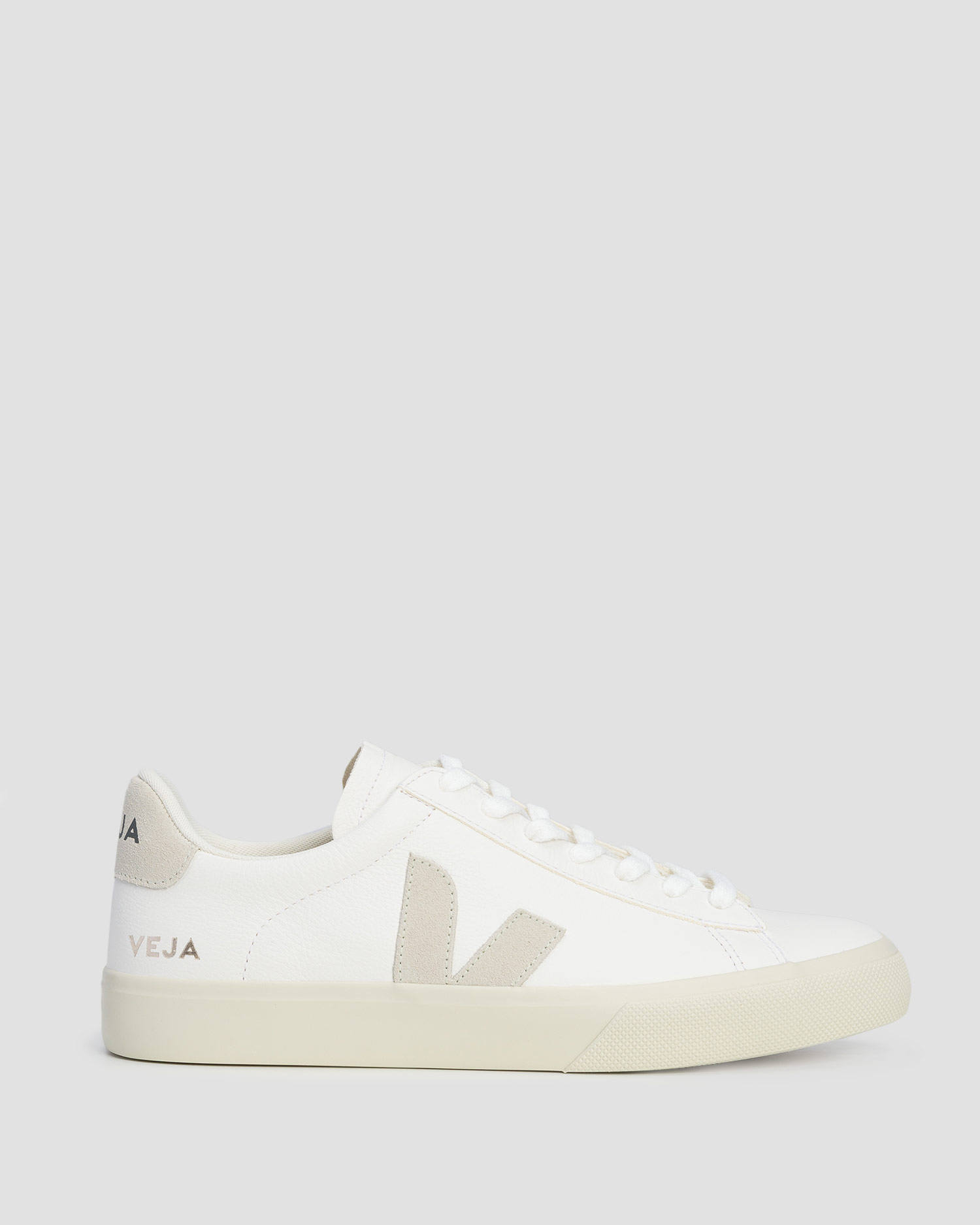 Scarpe in pelle da uomo Veja Campo bianche