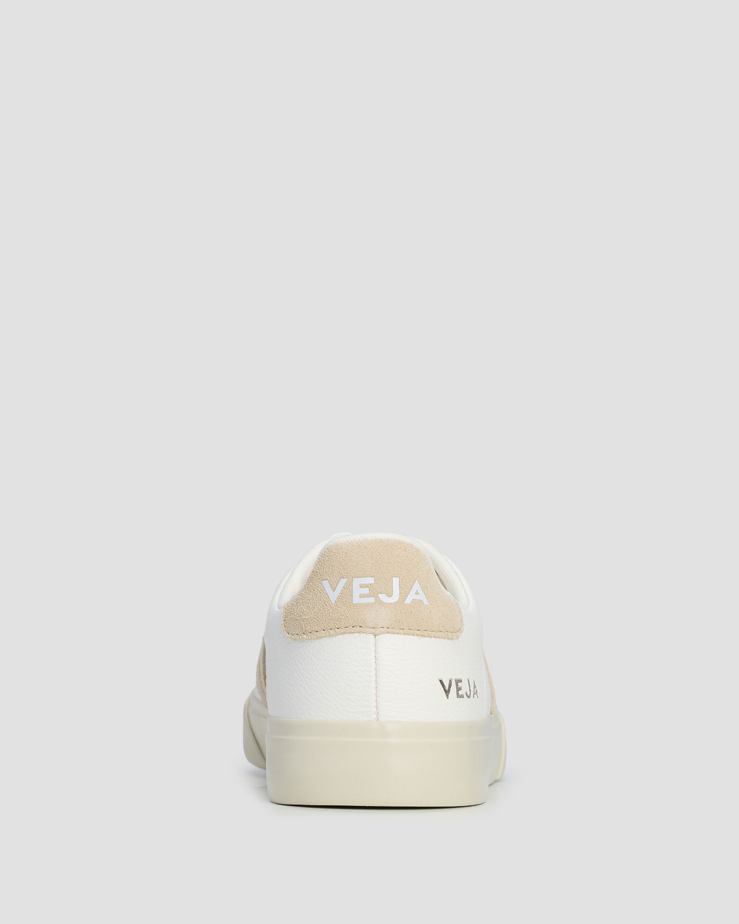 Pantofi din piele pentru femei Veja Campo alb