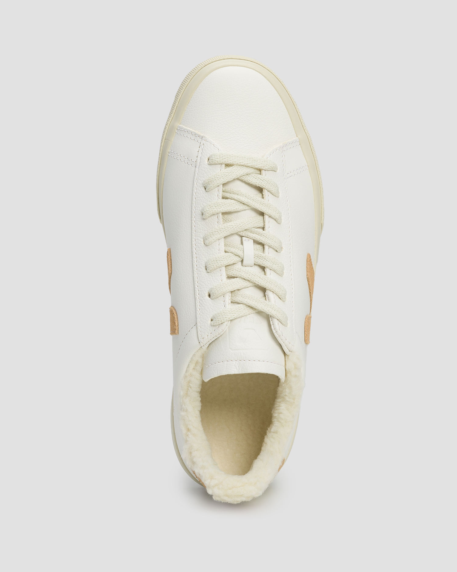 Women's insulated sneakers Veja Campo white