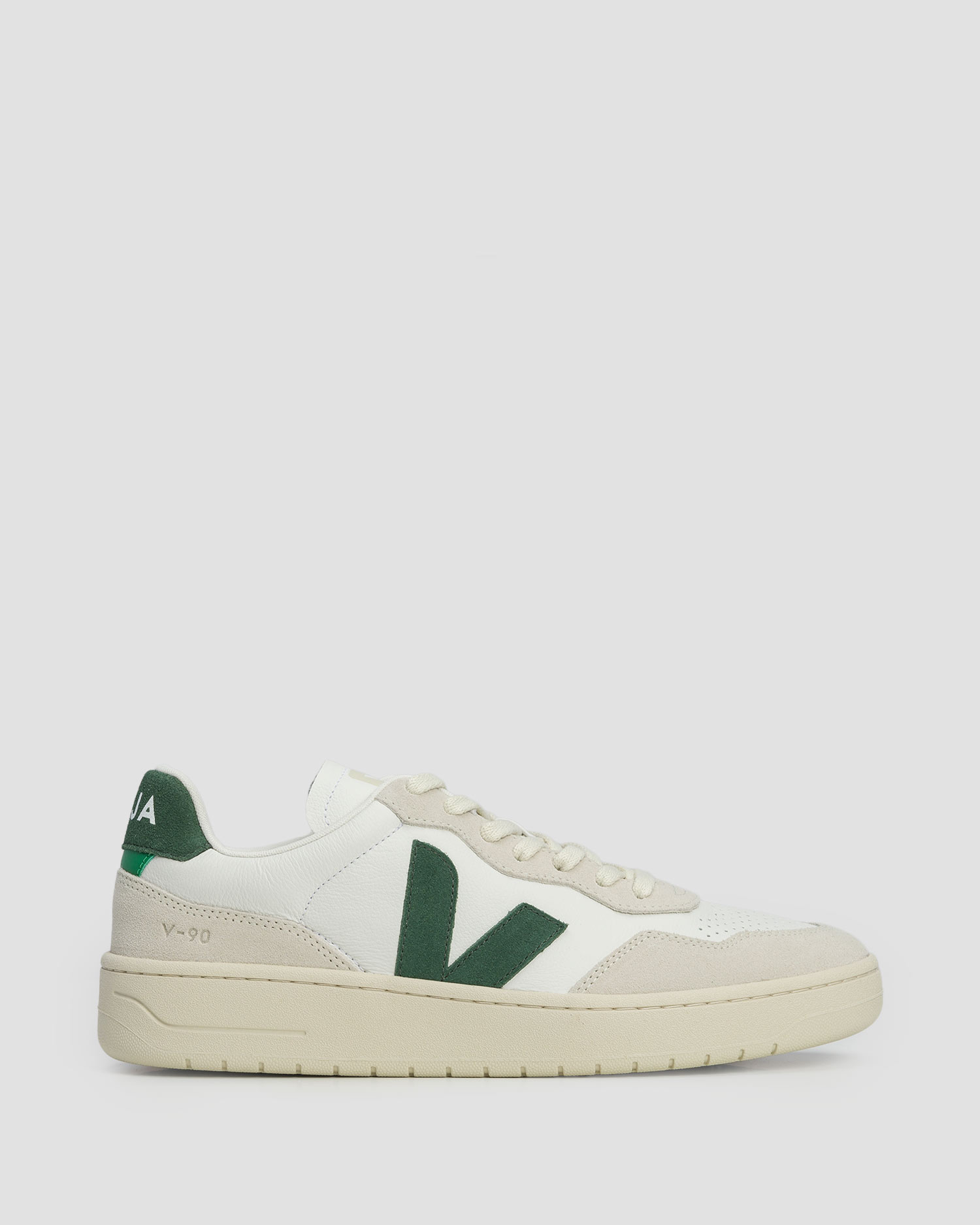 Scarpe in pelle da uomo Veja V-90 bianche