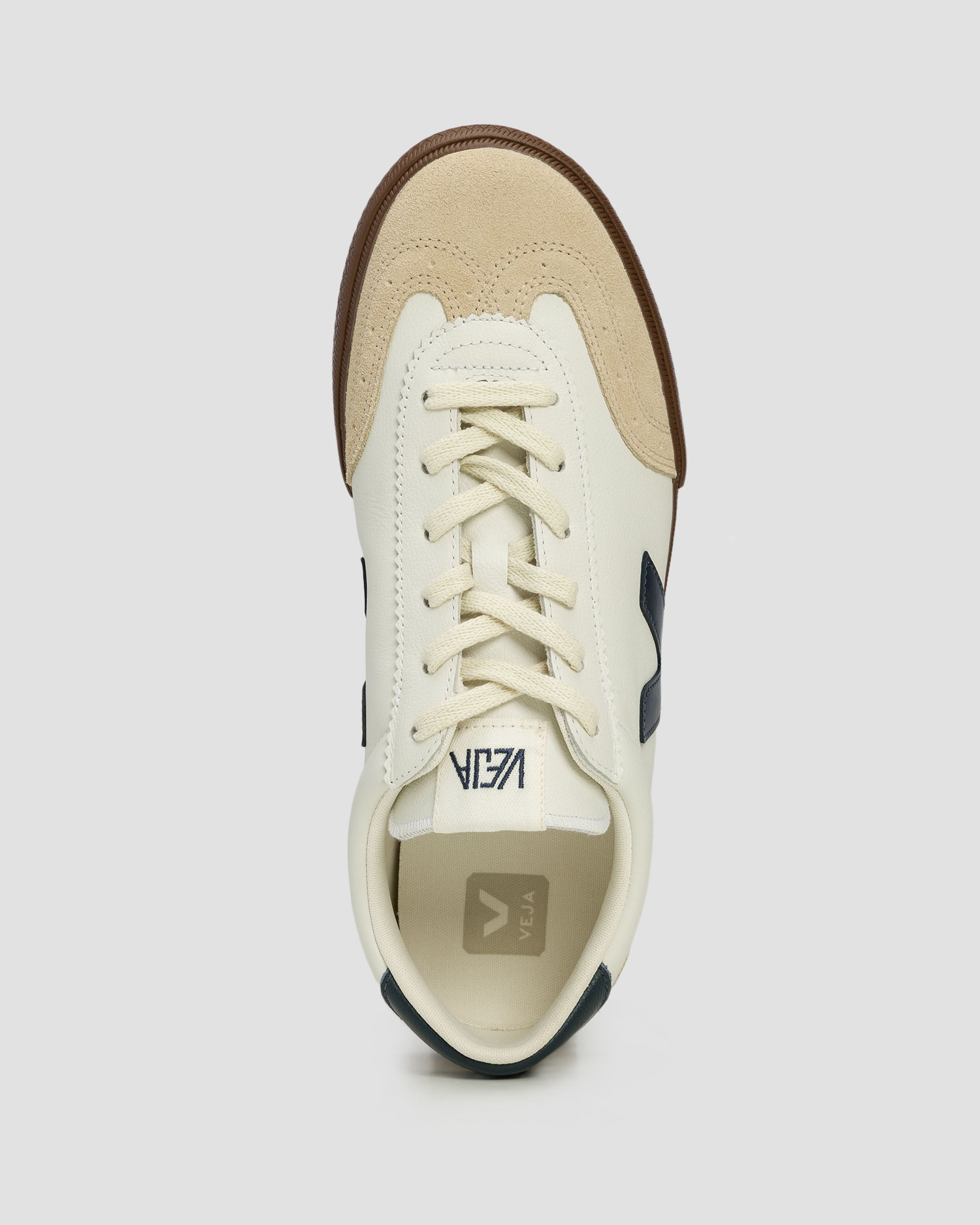 Dámské boty Veja Volley O.T. Leath v Bílé Barvě