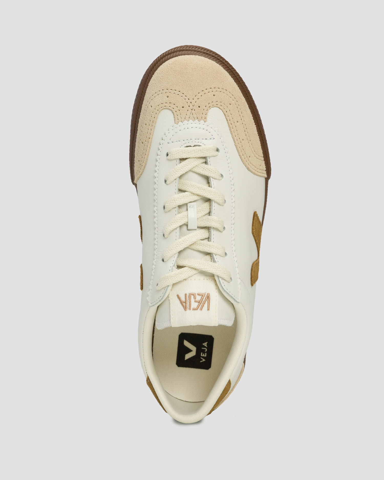 Dámské boty Veja Volley O.T. Leath v Béžové Barvě