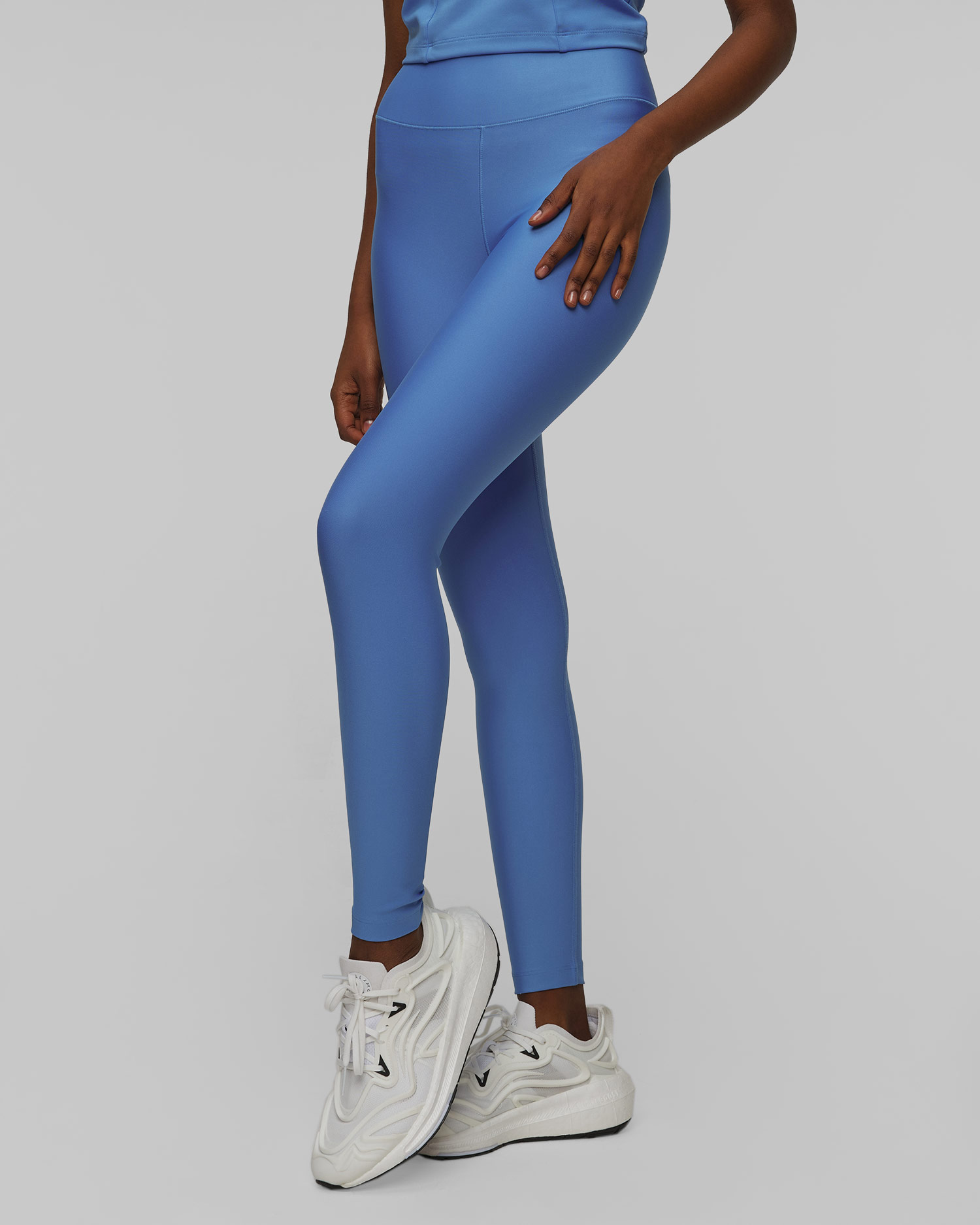 Leggings a vita alta da donna Casall Graphic High Waist Tights blu