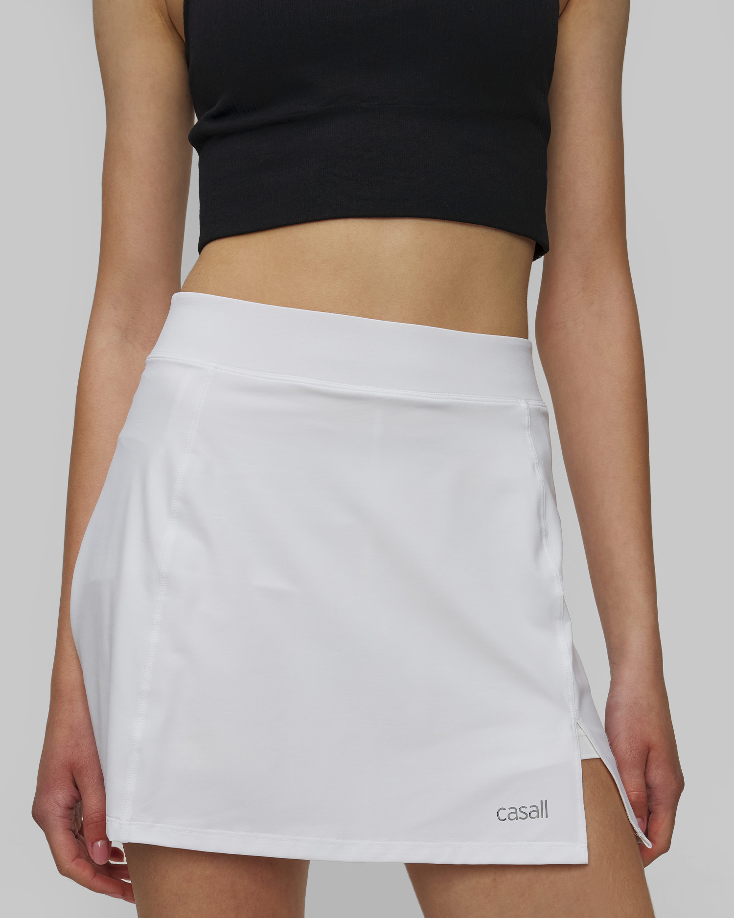Casall Court Slit Skirt Tennisrock für Damen in Weiß