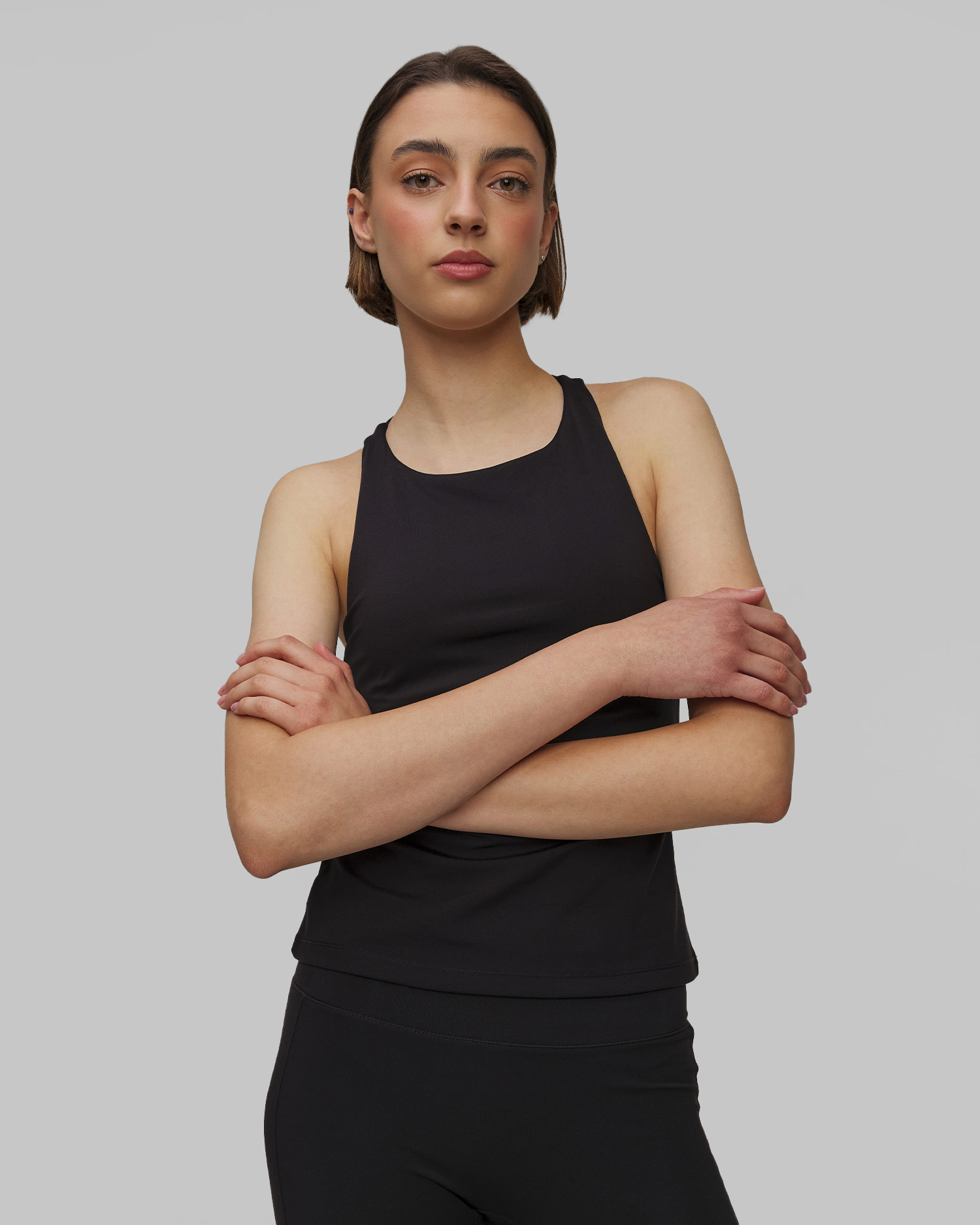 Top sportivo da donna Casall Soft Touch Bra Tank nero