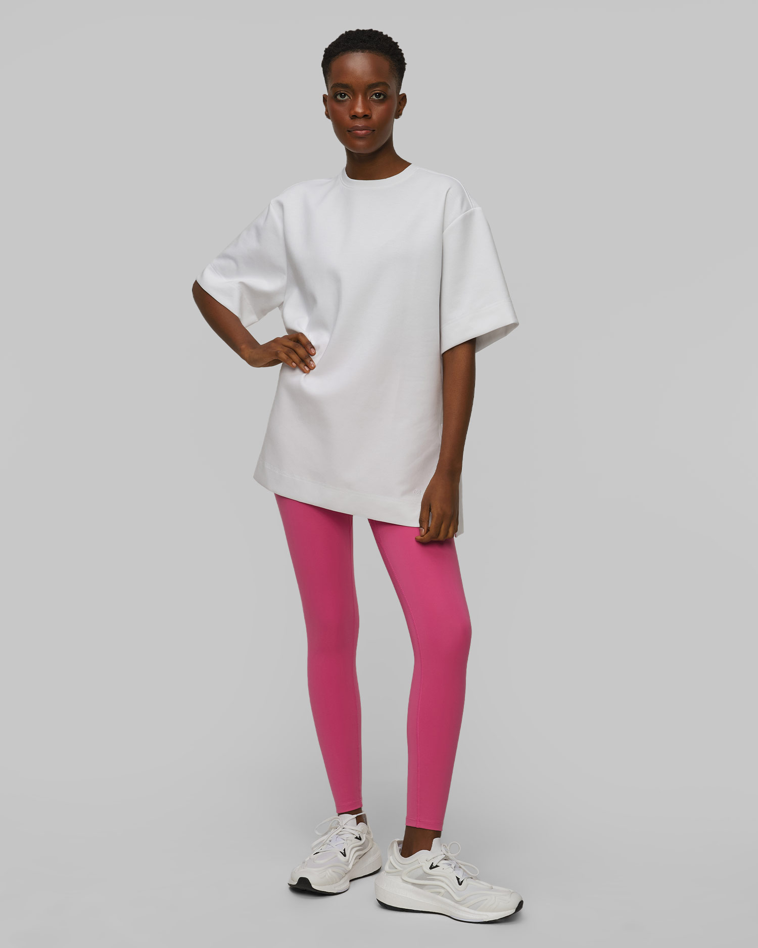 T-shirt da donna Casall Aria Oversize Tee bianca