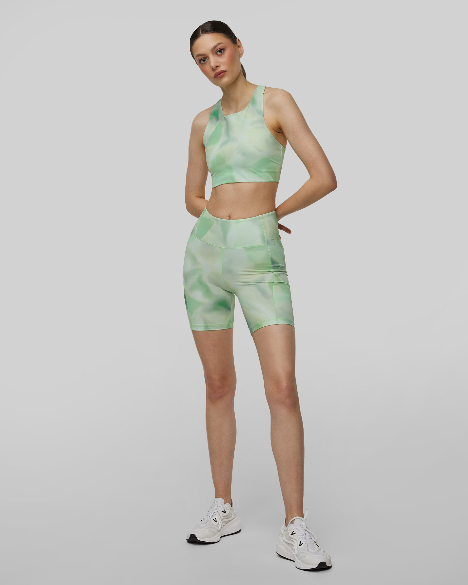 Dámske športový Top Casall Tie Back Sports Top zelený