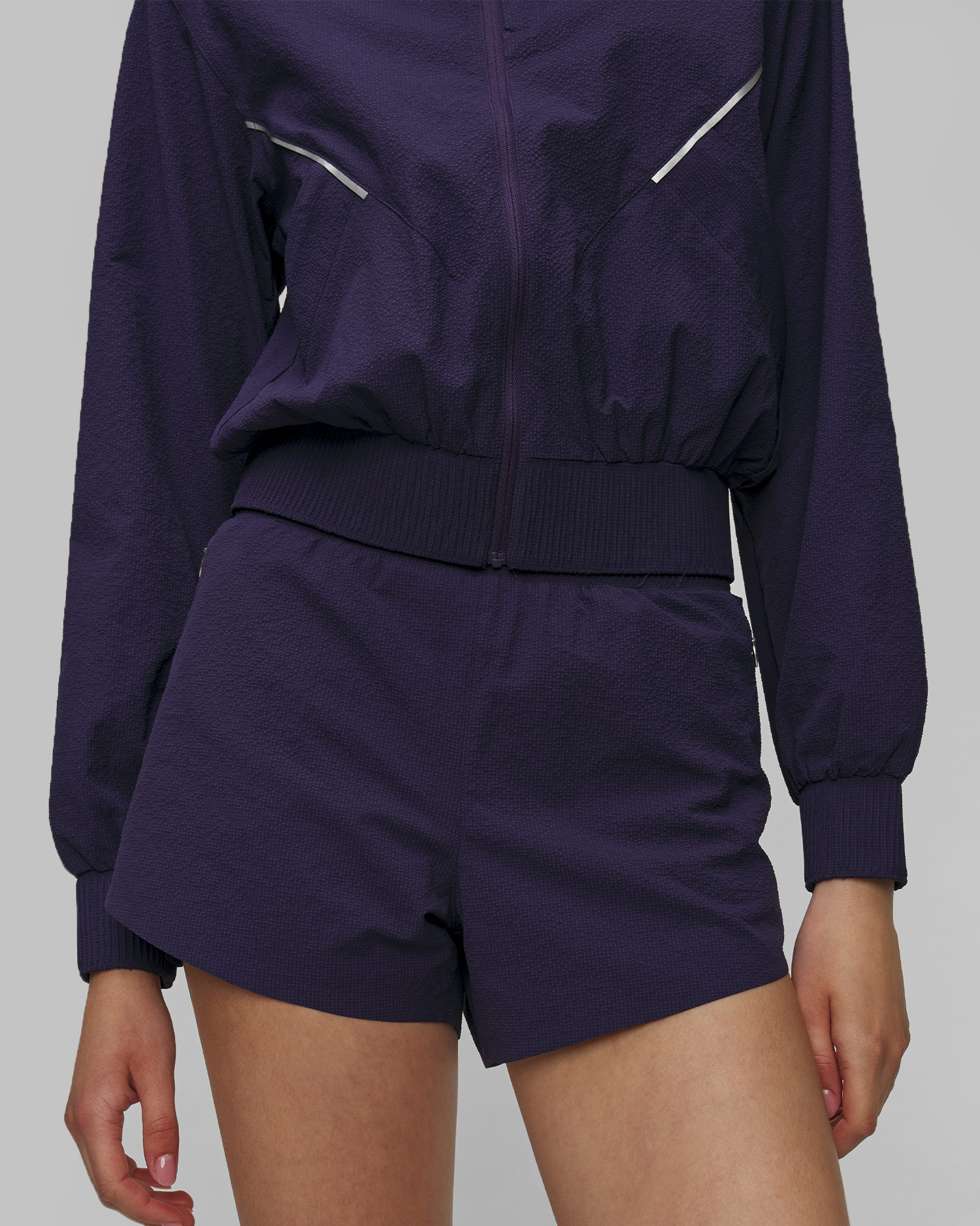 Shorts da donna Casall Luna Textured Shorts viola