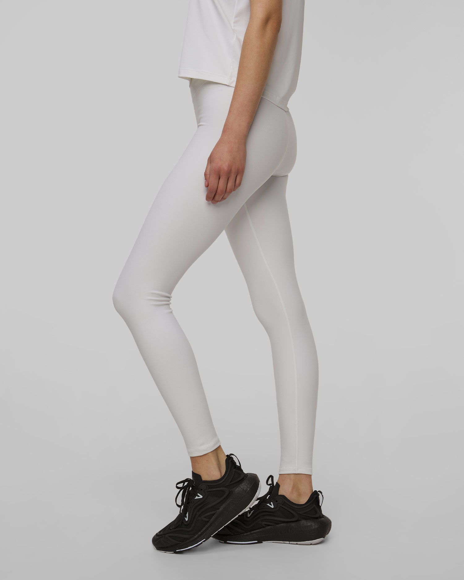 Colanți cu talie înaltă pentru femei Casall Grace High Waist Tights albi