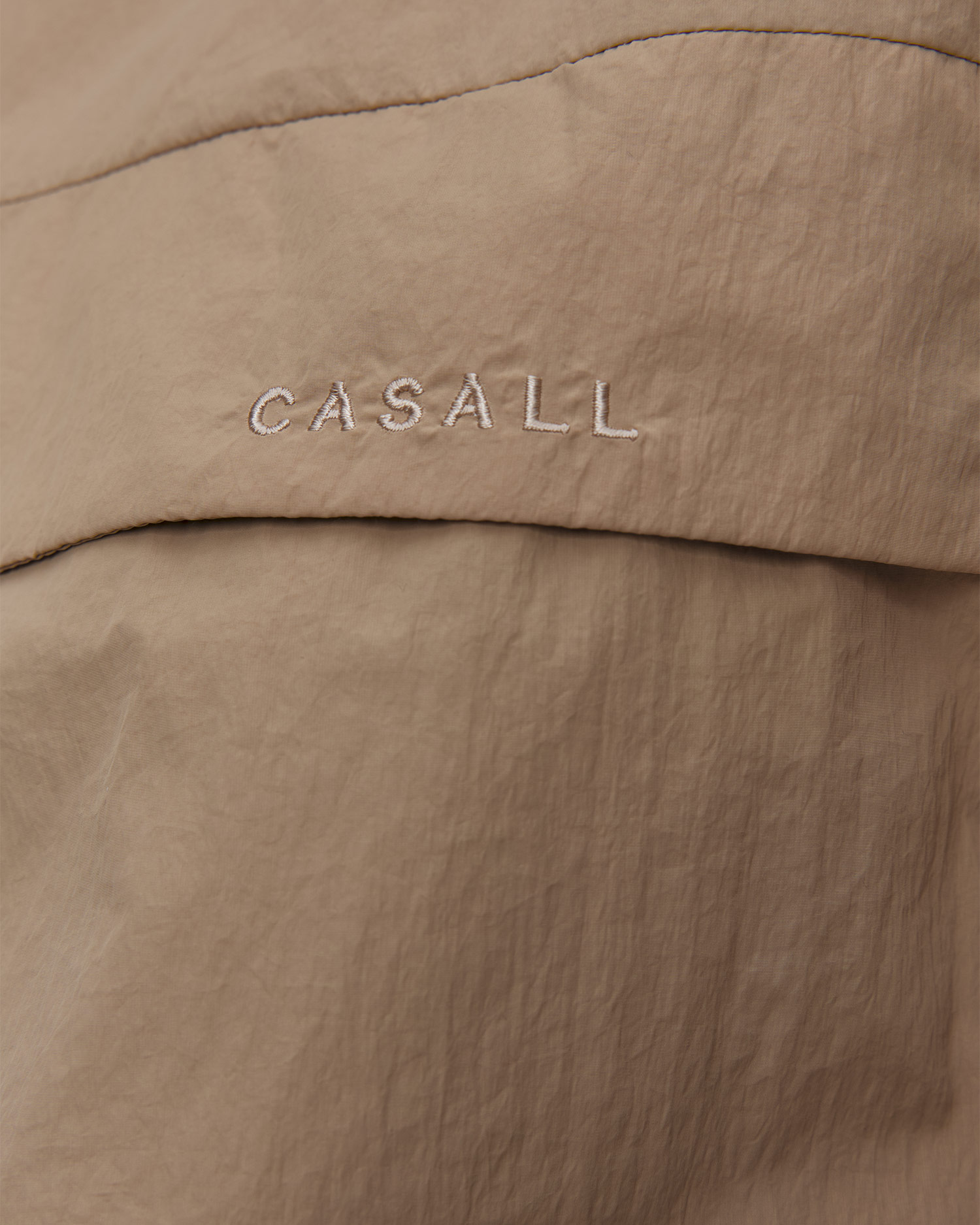 Casall Active Short Sleeve Track Jacket Damenjacke in Beige