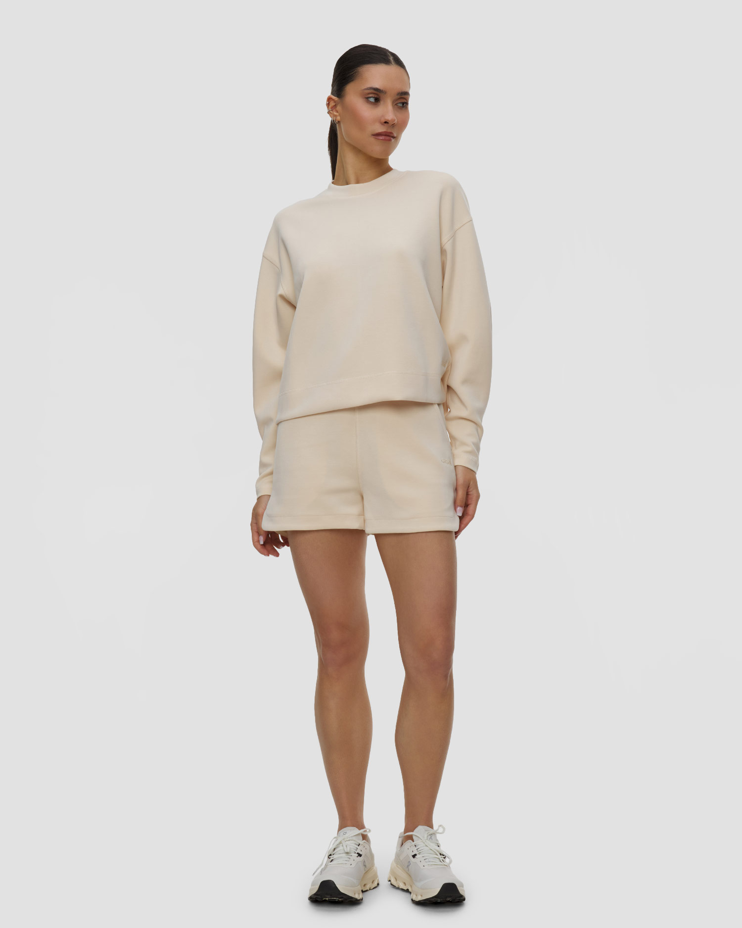 Casall Peachy Shorts Damenshorts in Beige