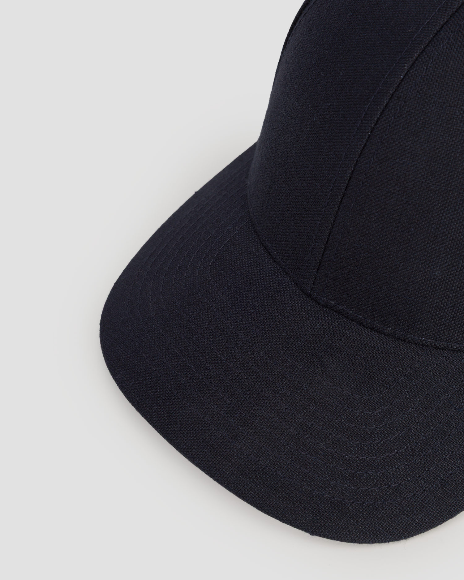 Tmavě modrá lněná kšiltovka Varsity Linen Legacy Structured