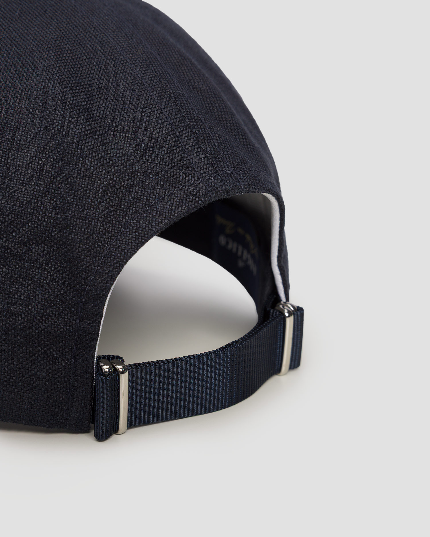 Tmavě modrá lněná kšiltovka Varsity Linen Legacy Structured