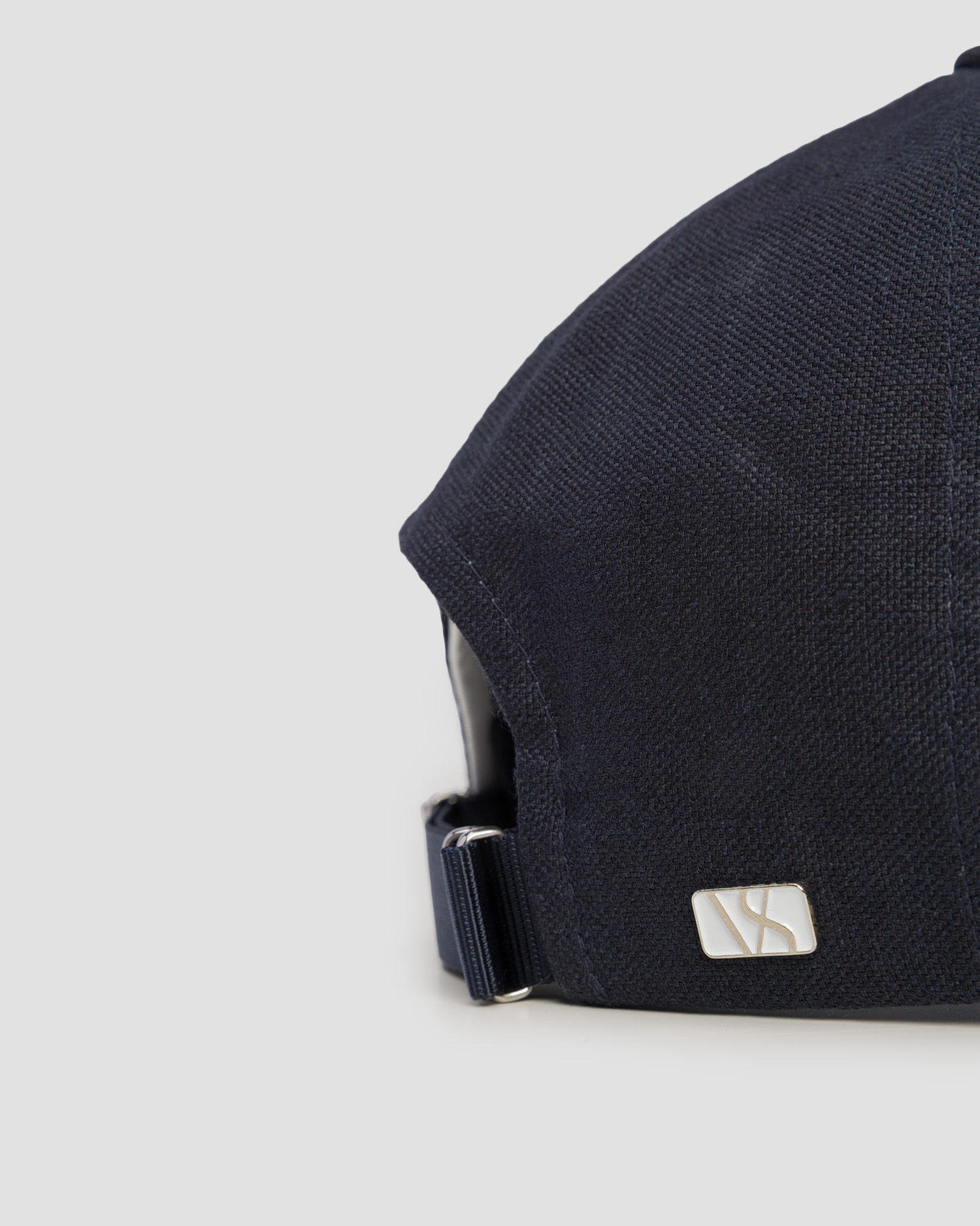 Tmavě modrá lněná kšiltovka Varsity Linen Legacy Structured