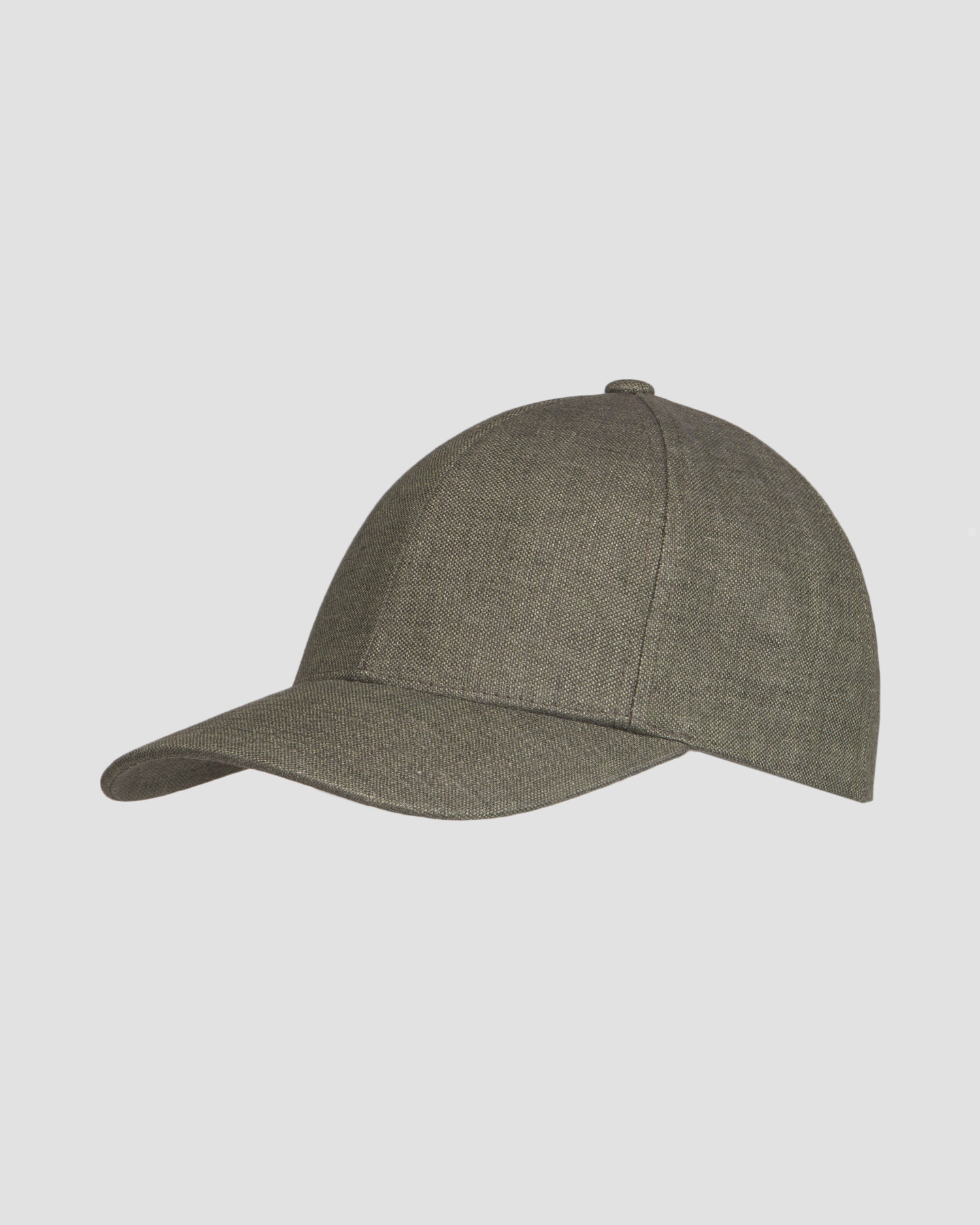Czapka z daszkiem lniana Varsity Linen Legacy Structured zielona