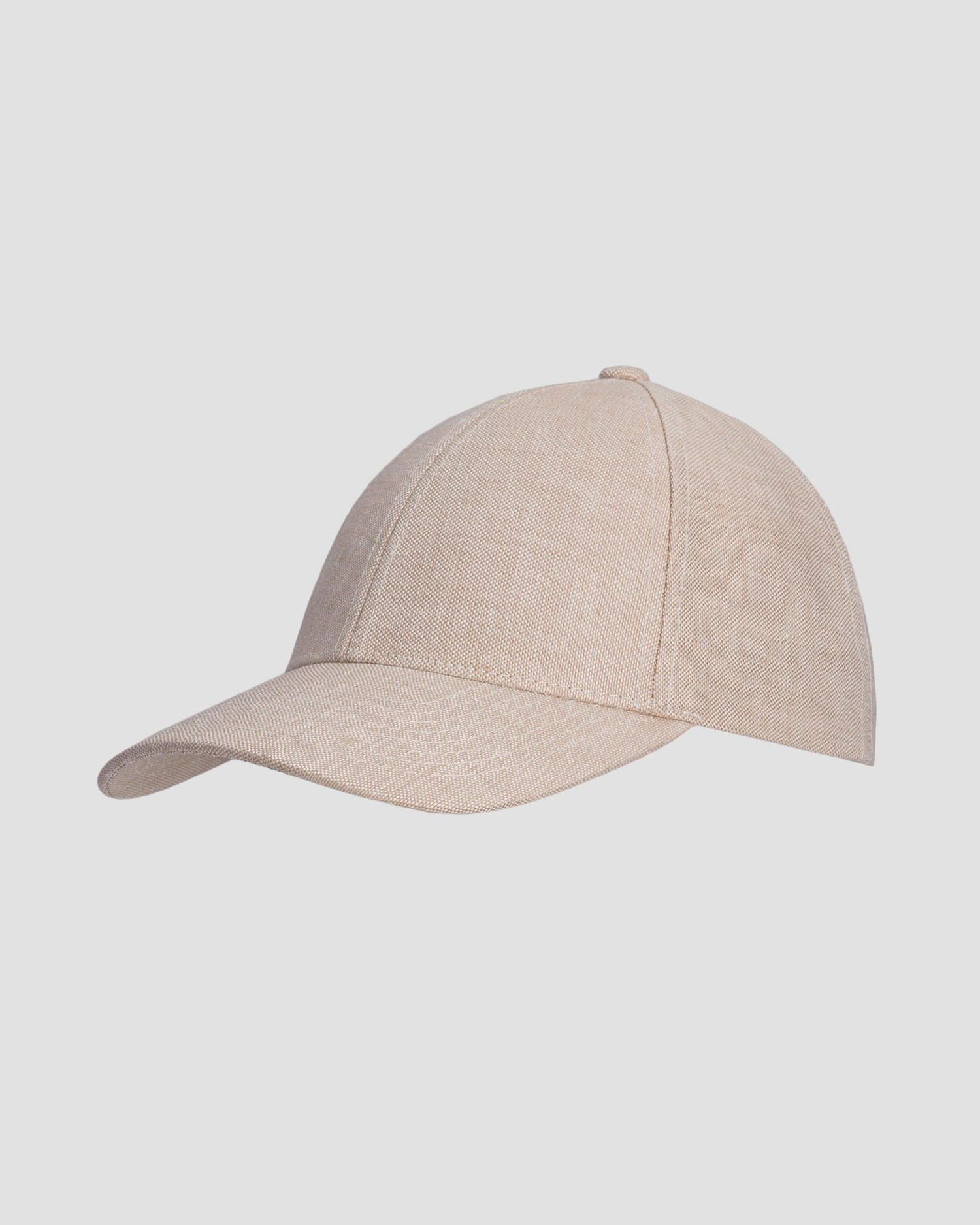 Casquette en lin beige Varsity Linen Legacy Structured 