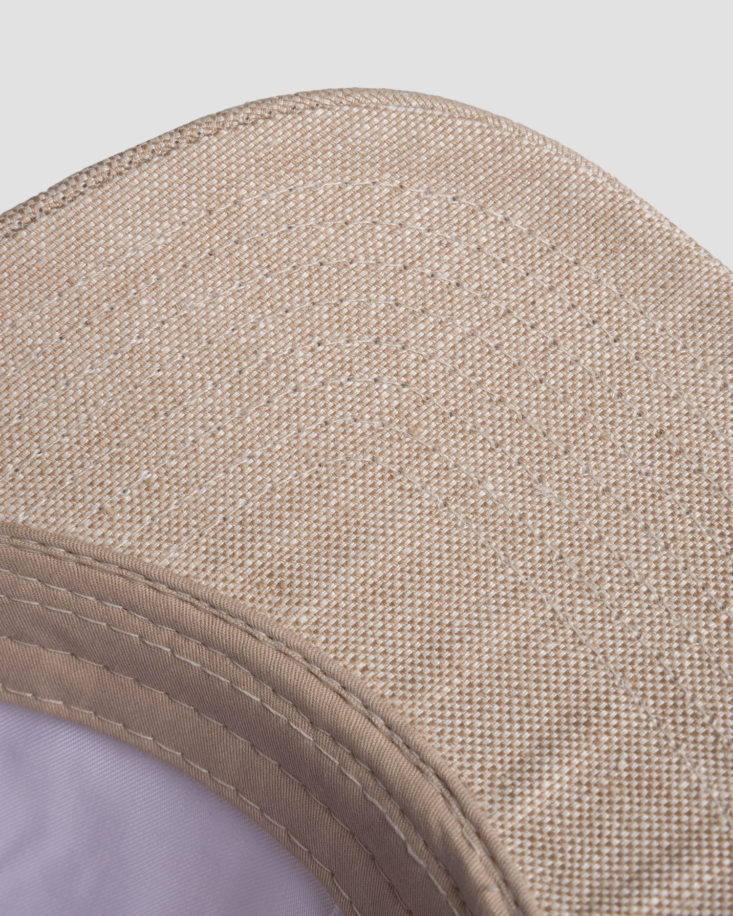 Lněná béžová kšiltovka Varsity Linen Legacy Structured