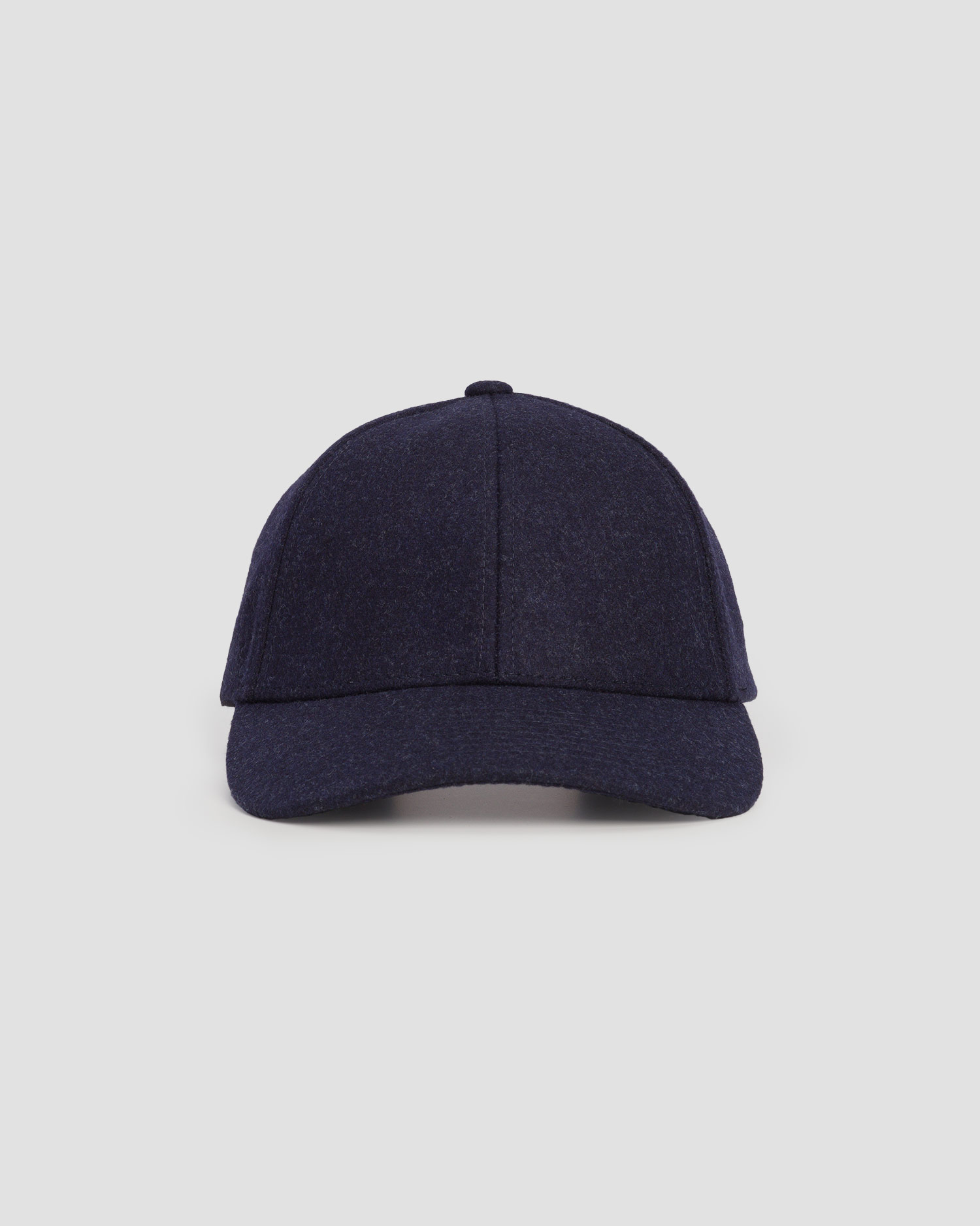 Granatowa czapka z daszkiem Varsity Merino Wool