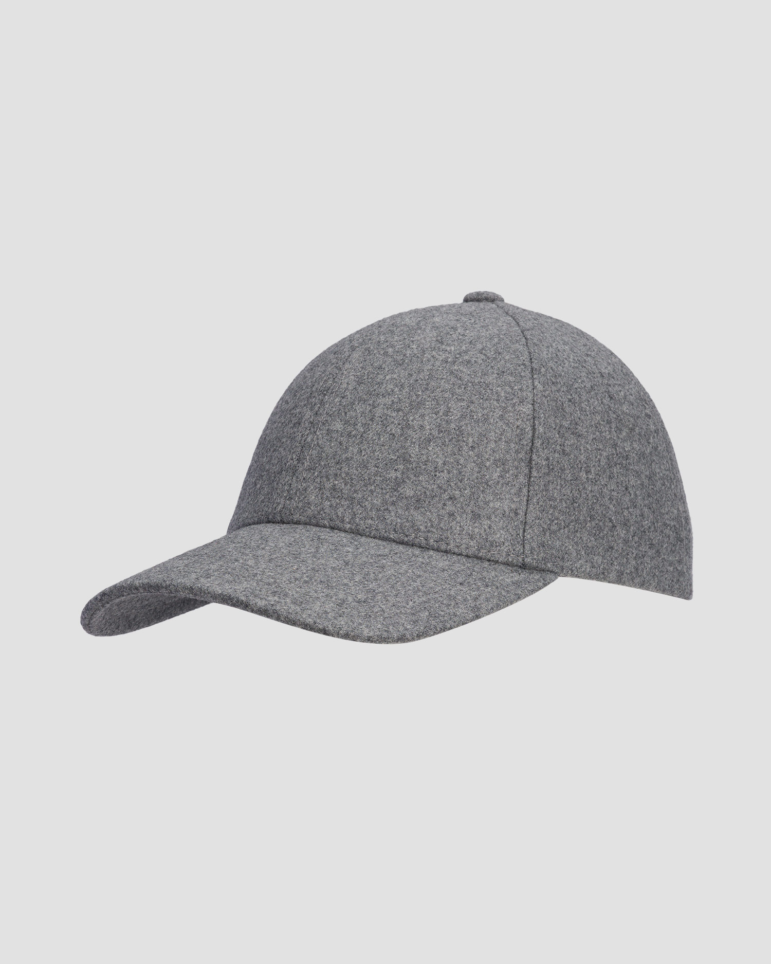 Șapcă gri cu cozoroc Varsity Merino Wool