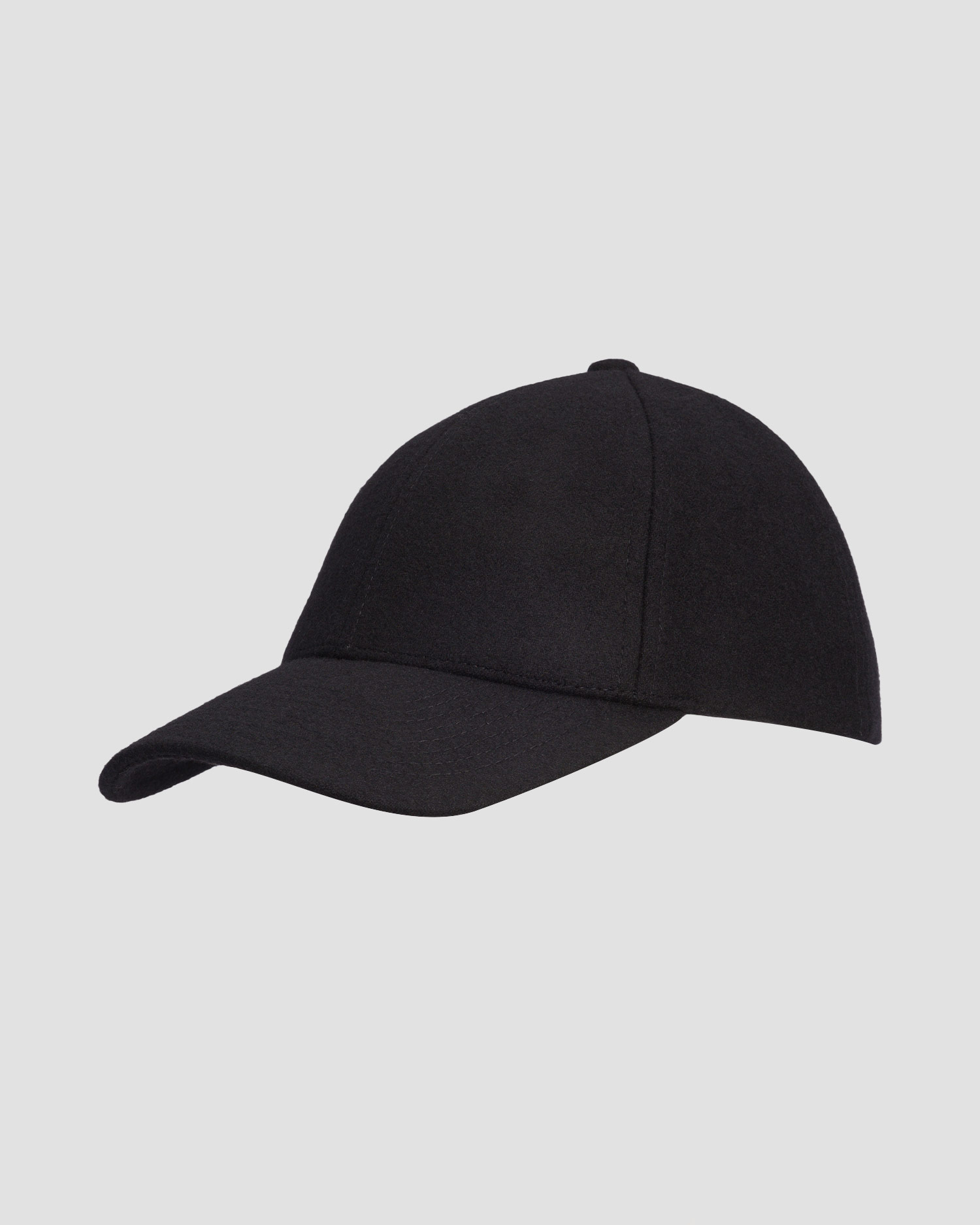 Șapcă neagră cu cozoroc Varsity Merino Wool