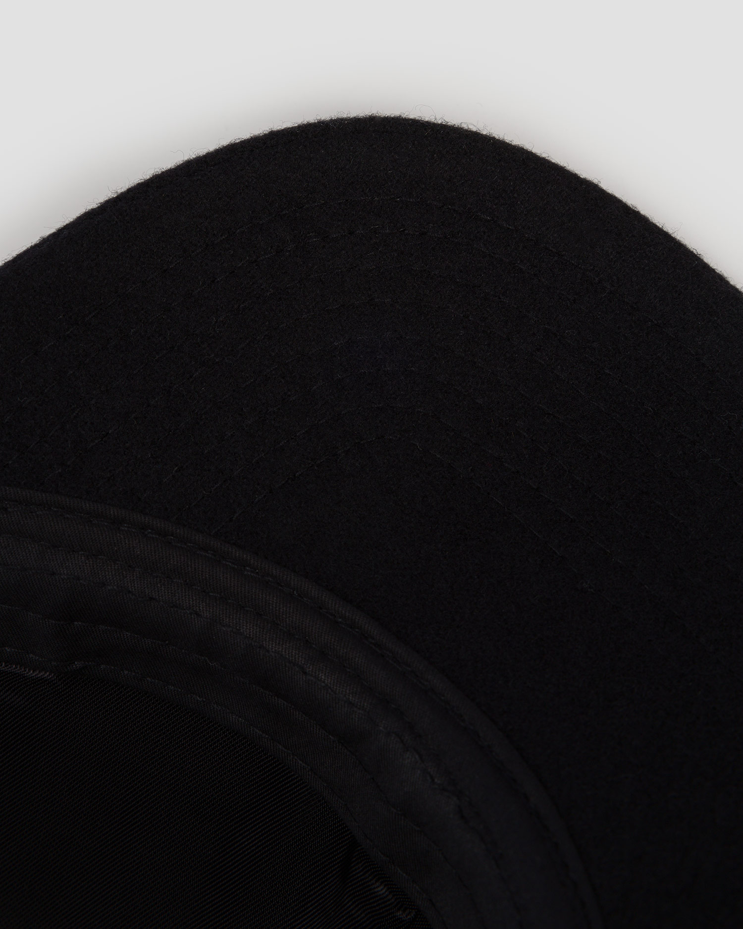 Čierna šiltovka Varsity Merino Wool