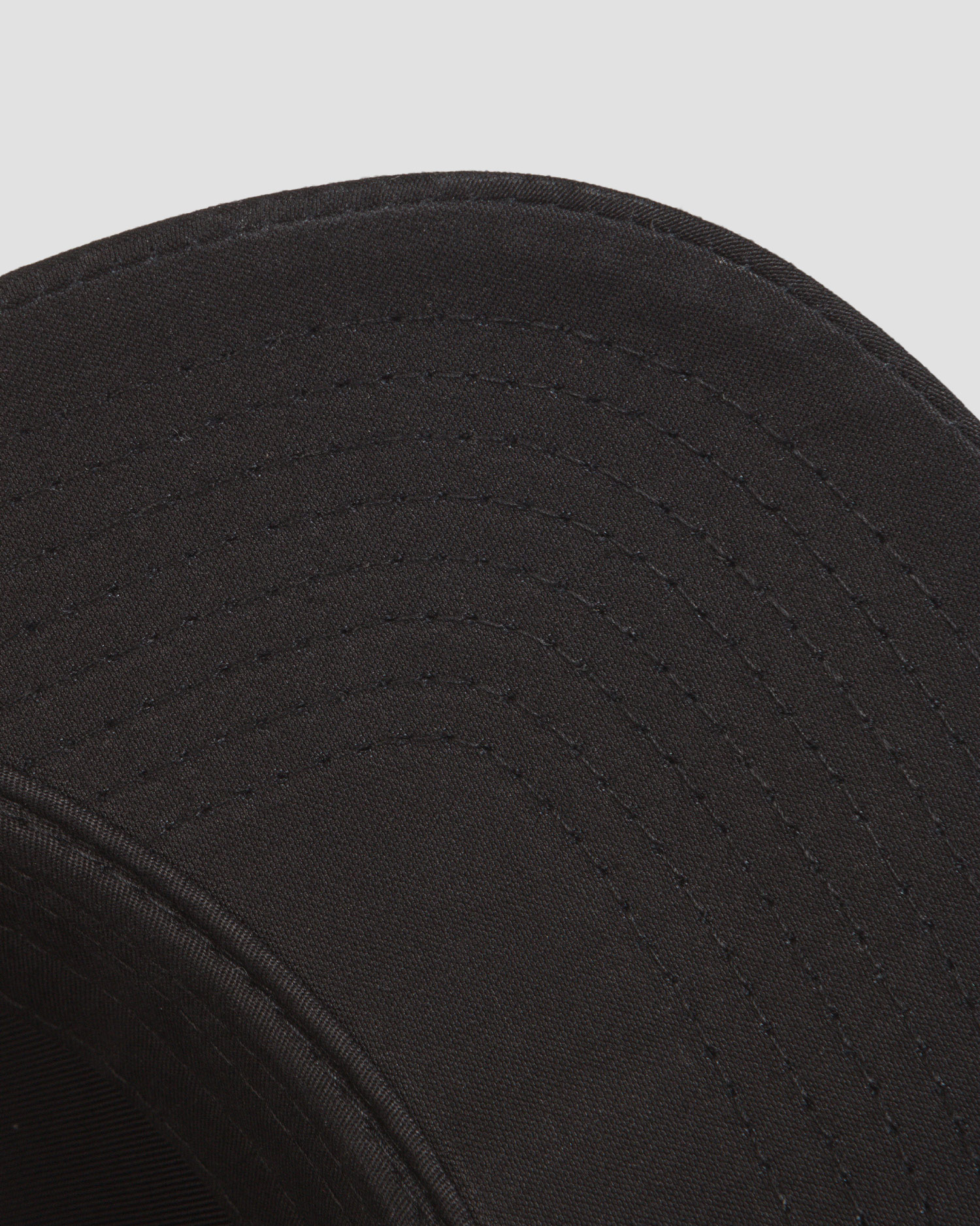 Varsity Ventile Cotton Legacy Structured Kappe in Schwarz